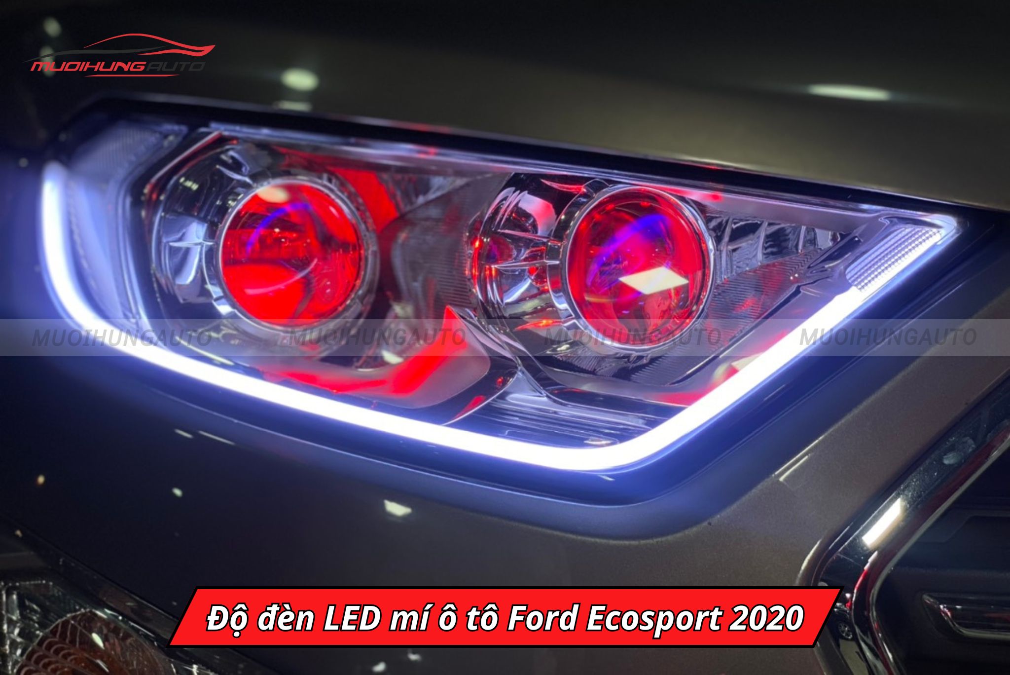Đèn LED mí ô tô Ford Ecosport 2020