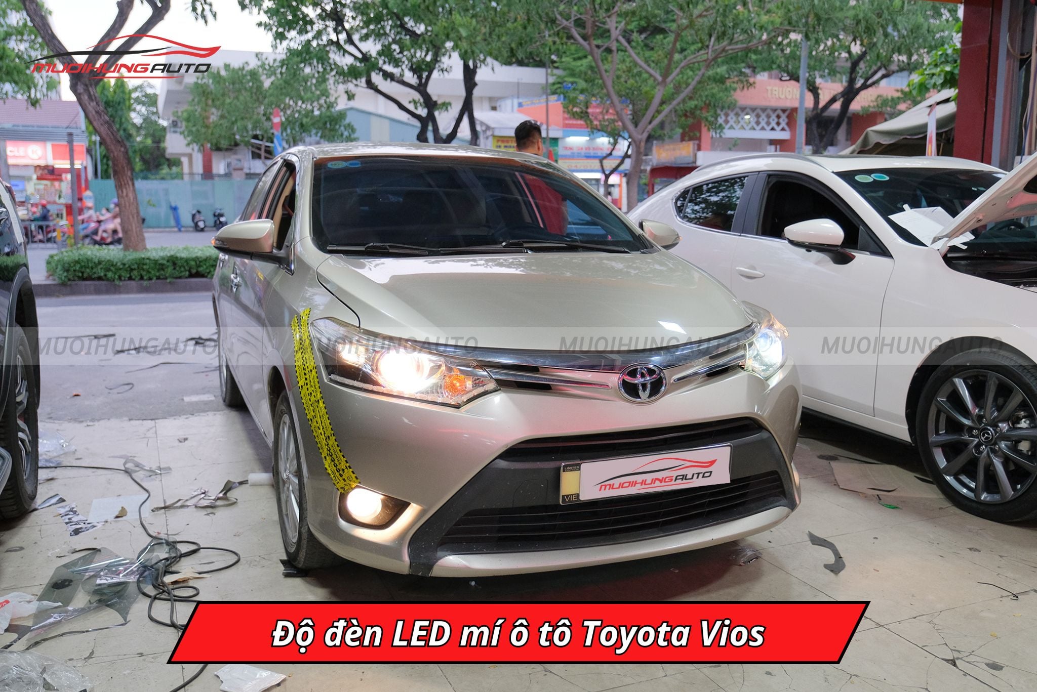 Đèn LED mí Toyota Vios