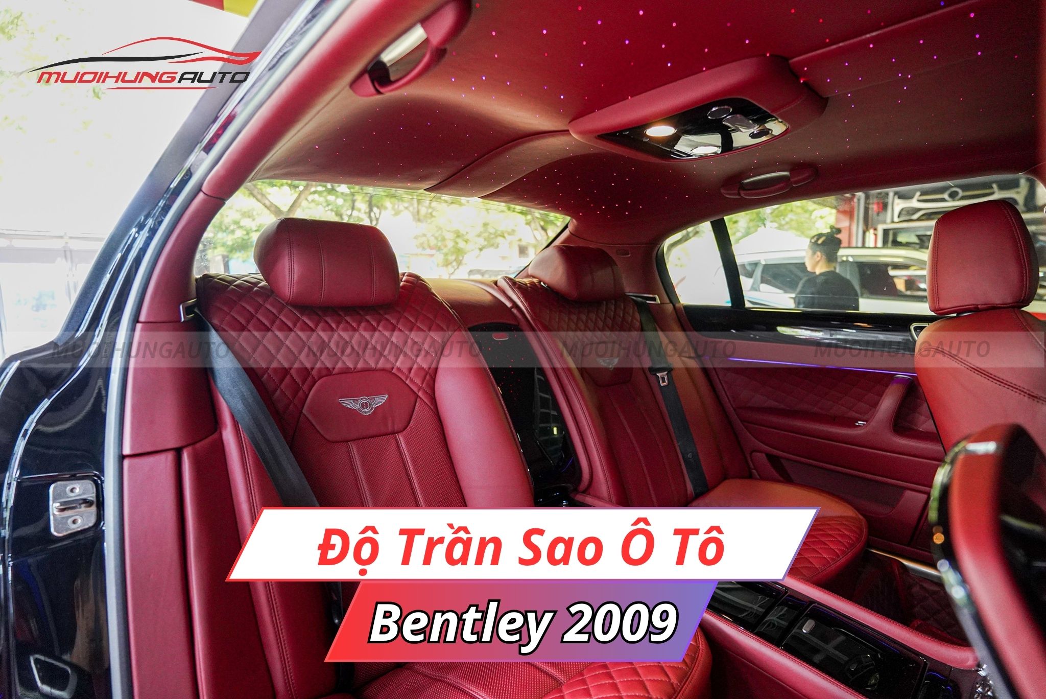 Đèn LED trần sao ô tô Bentley 2009