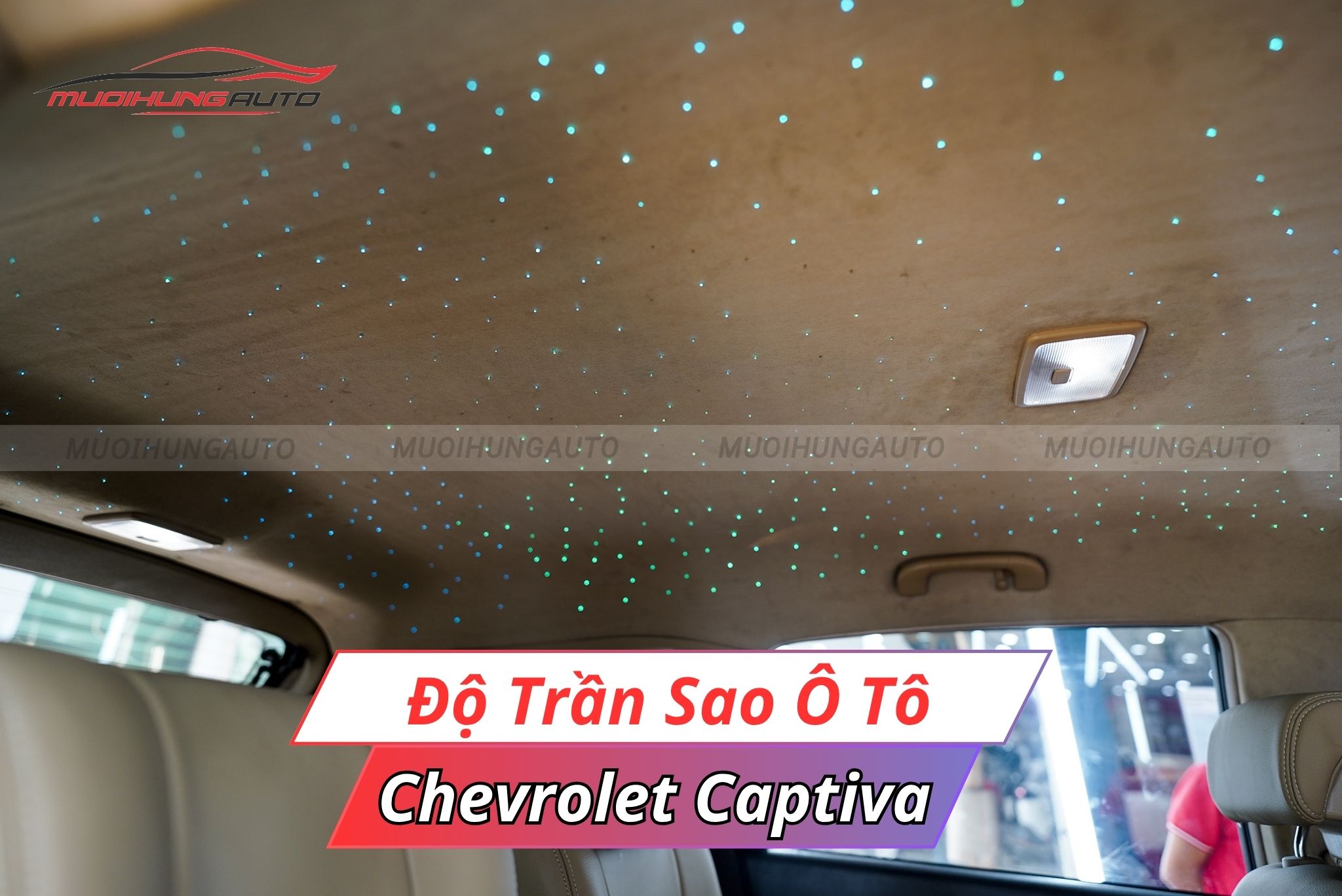 Đèn LED trần sao ô tô Chevrolet Captiva