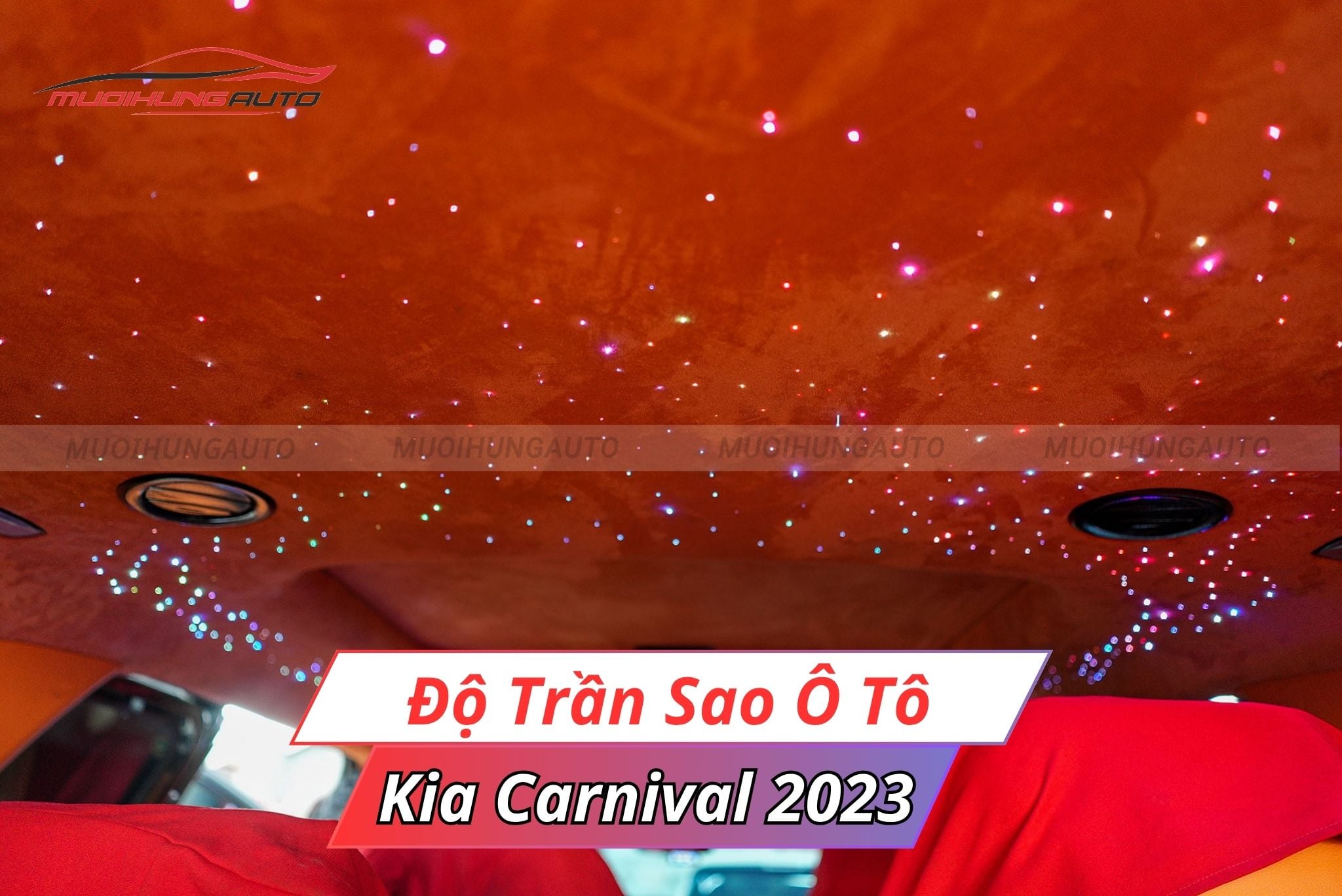 Đèn LED trần sao ô tô Kia Carnival 2023