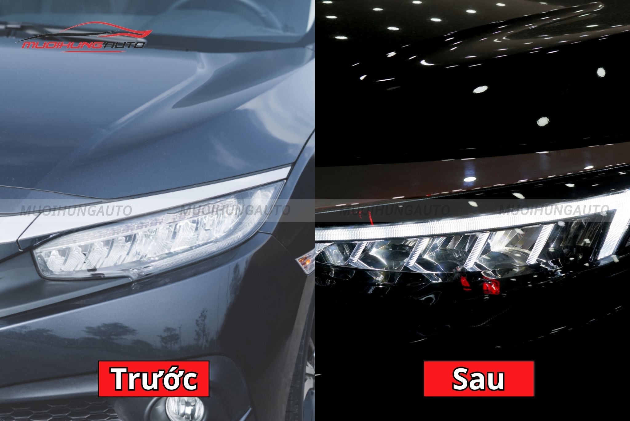 Đèn nguyên cụm Honda Civic 2016-2021