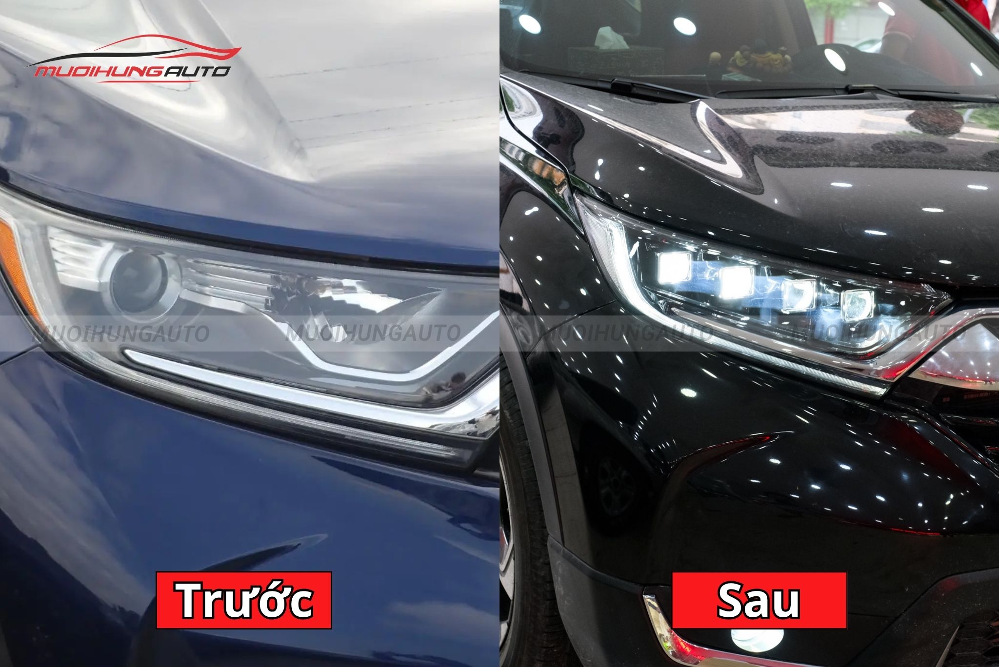 Đèn pha nguyên cụm cho Honda CRV 2019