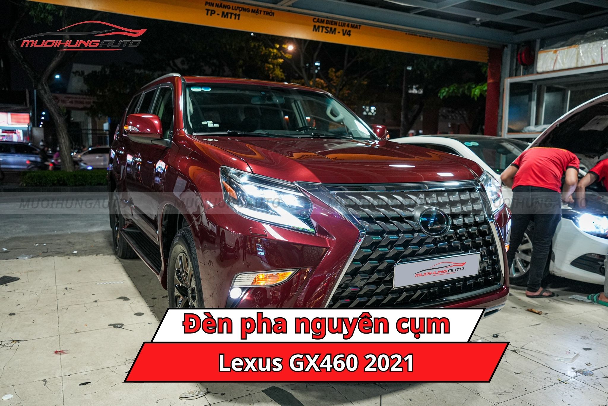 Đèn pha nguyên cụm cho Lexus GX460 2021