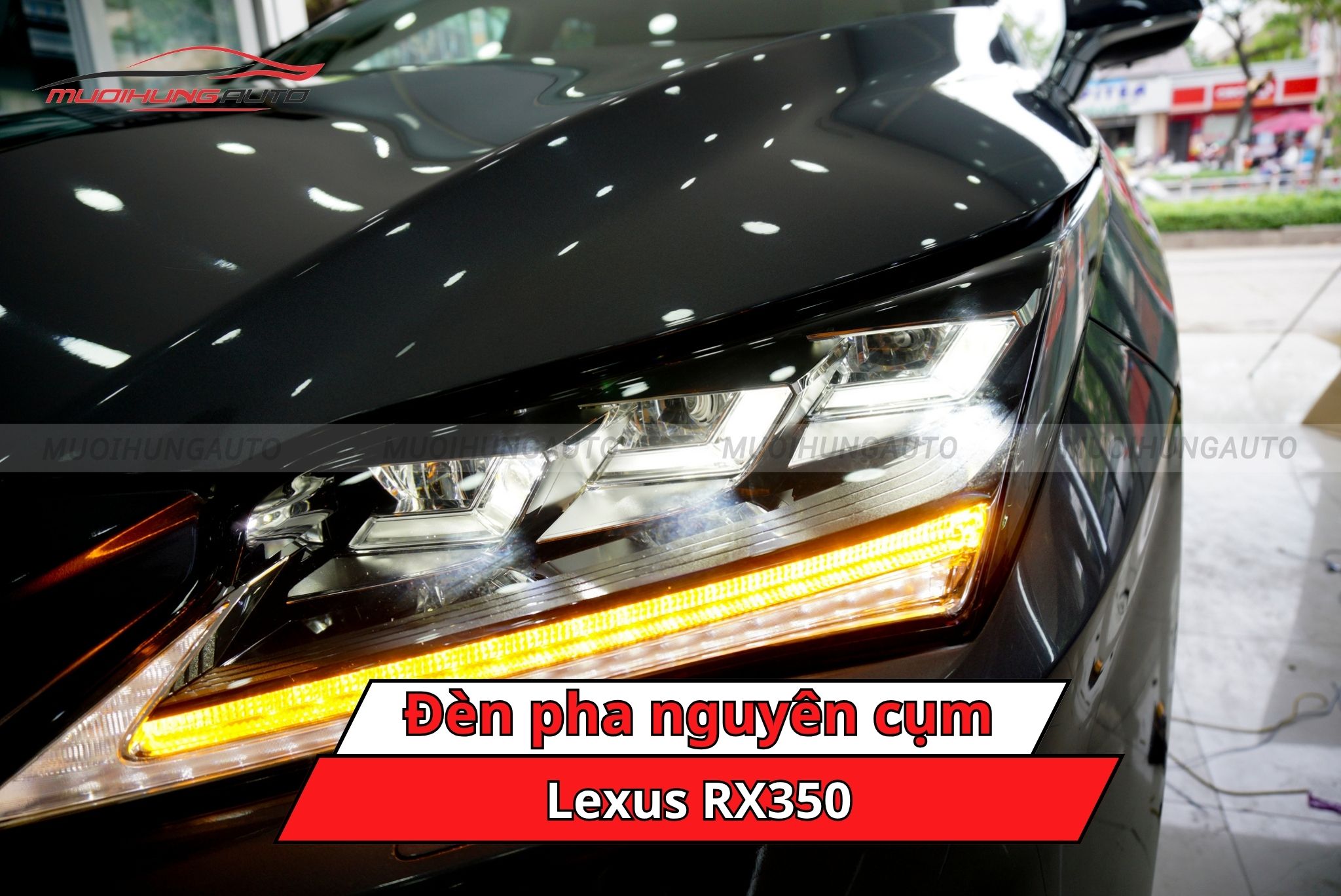 Đèn pha nguyên cụm cho Lexus RX350