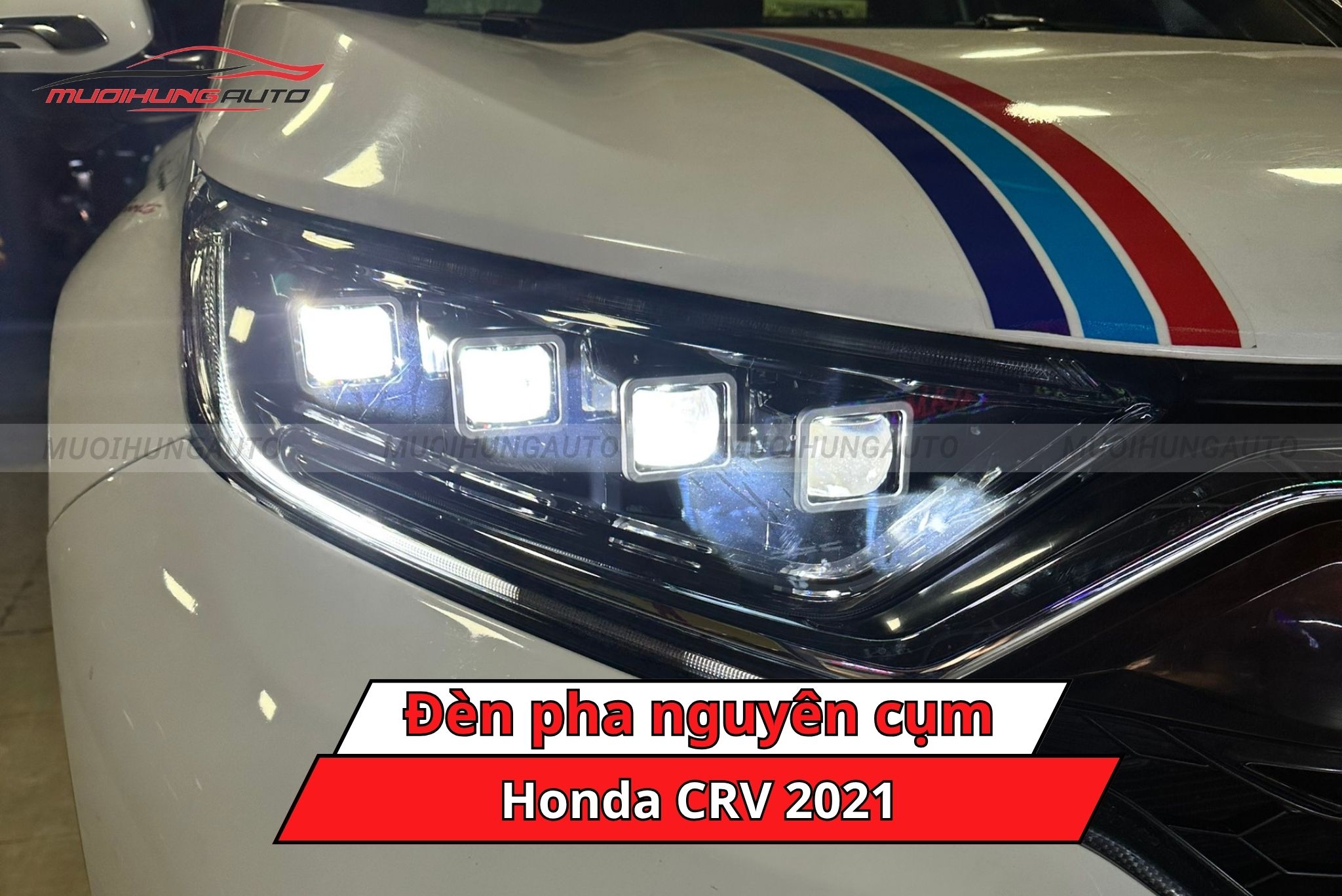 Đèn pha nguyên cụm cho ô tô Honda CRV 2021