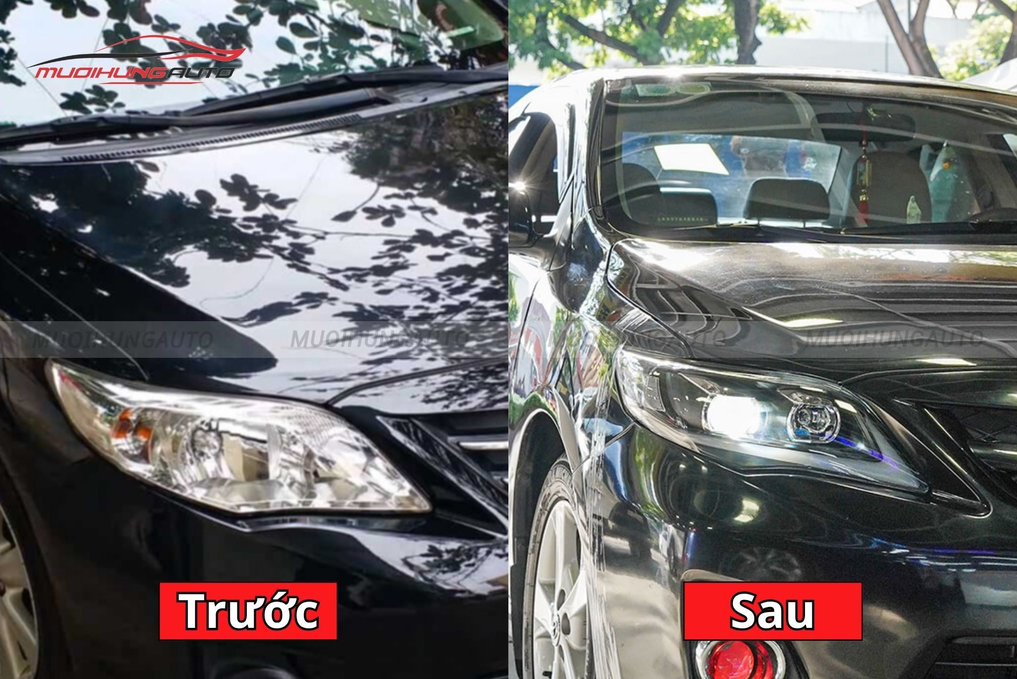 Đèn pha nguyên cụm cho Toyota Altis 2011