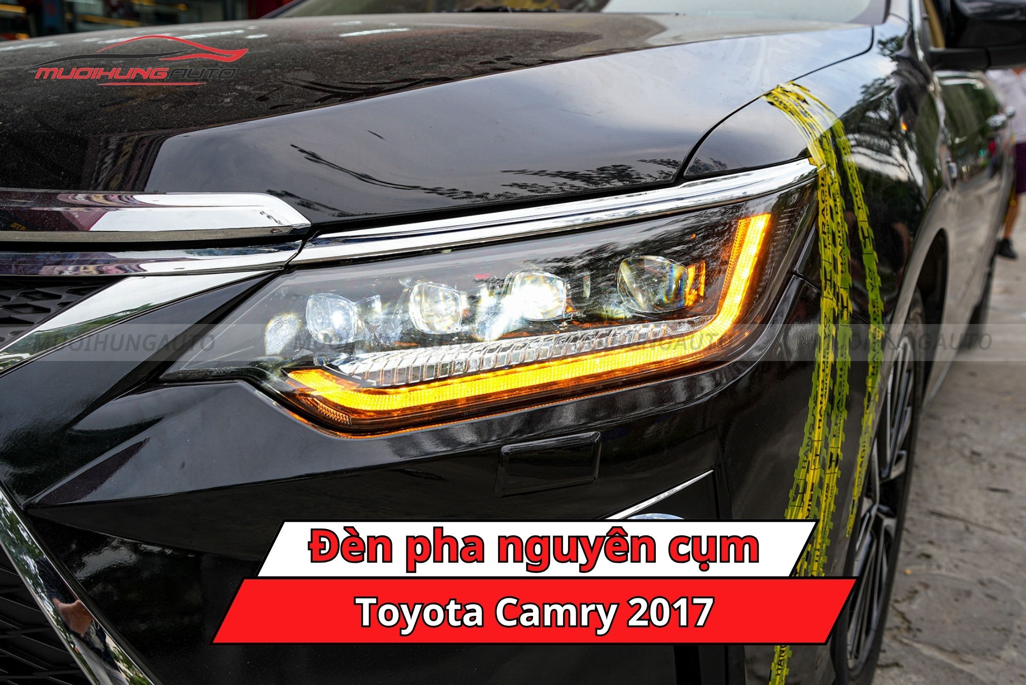 Đèn pha nguyên cụm cho Toyota Camry 2017