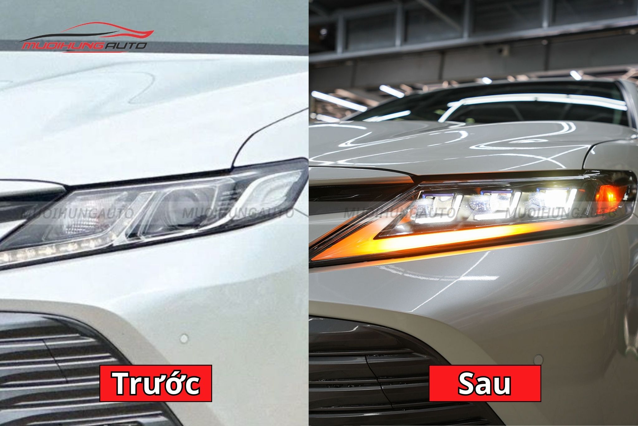 Đèn pha nguyên cụm cho Toyota Camry 2021