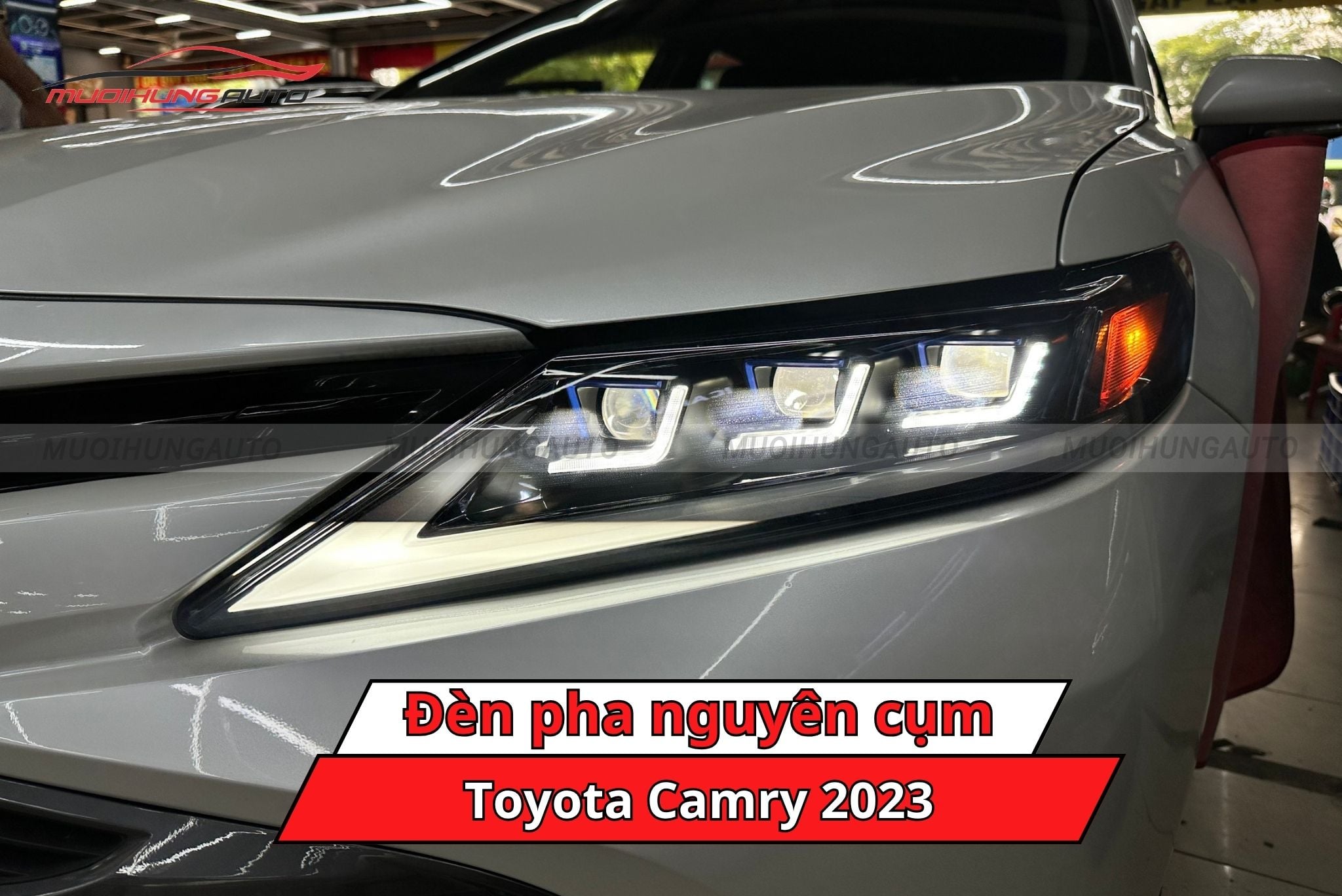 Đèn pha nguyên cụm cho Toyota Camry 2023
