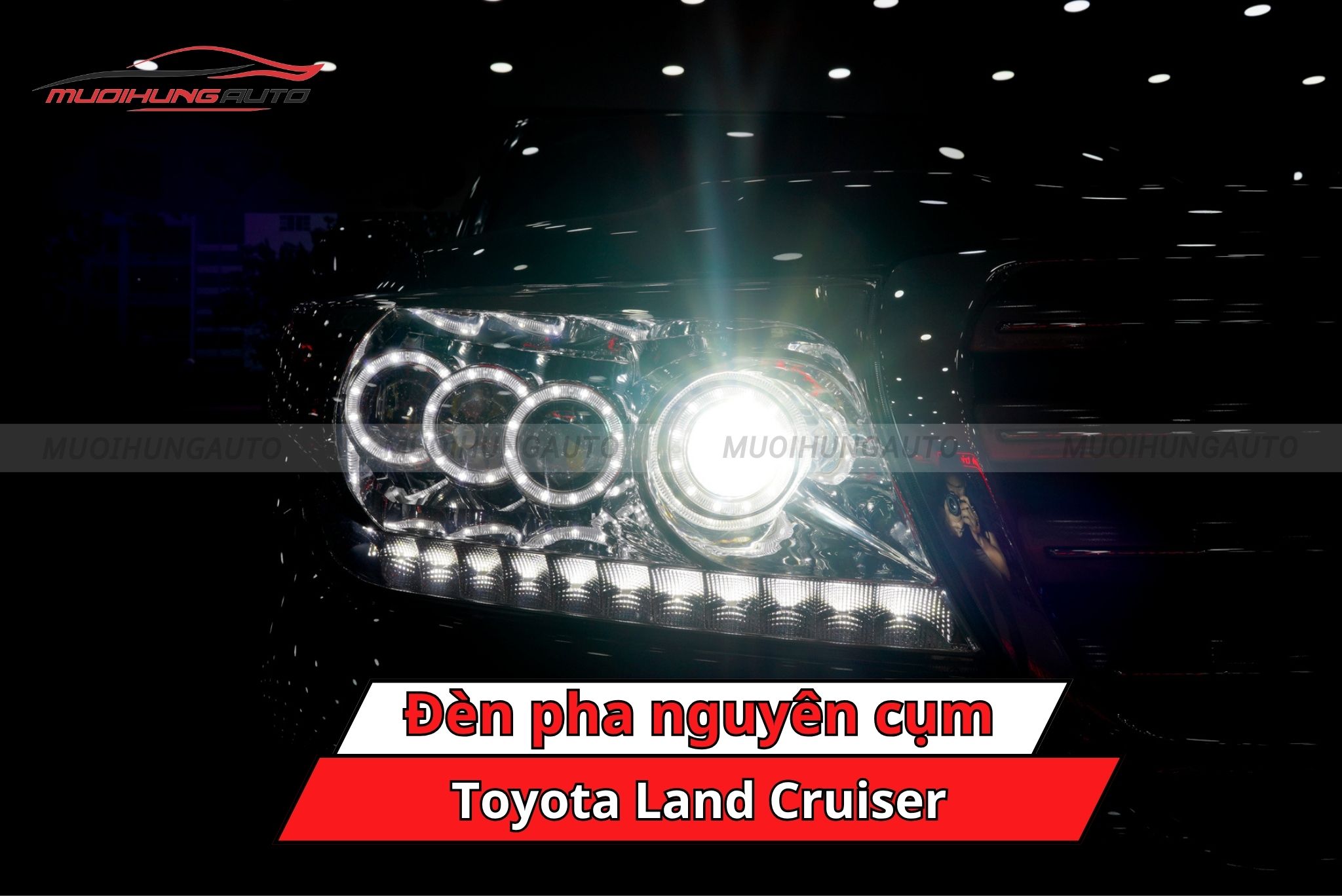 Đèn pha nguyên cụm cho Toyota Land Cruiser