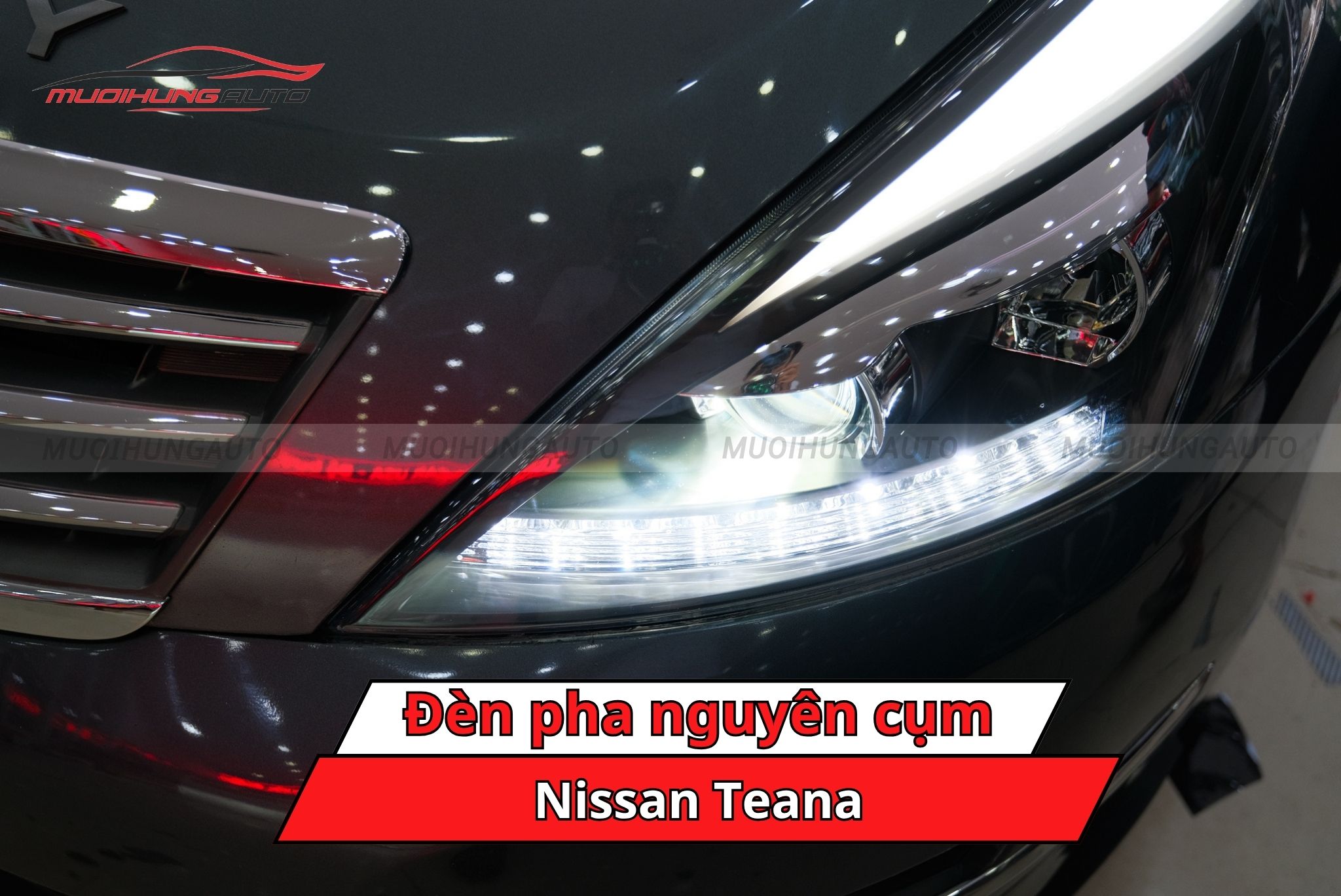 Đèn pha nguyên cụm cho xe Nissan Teana
