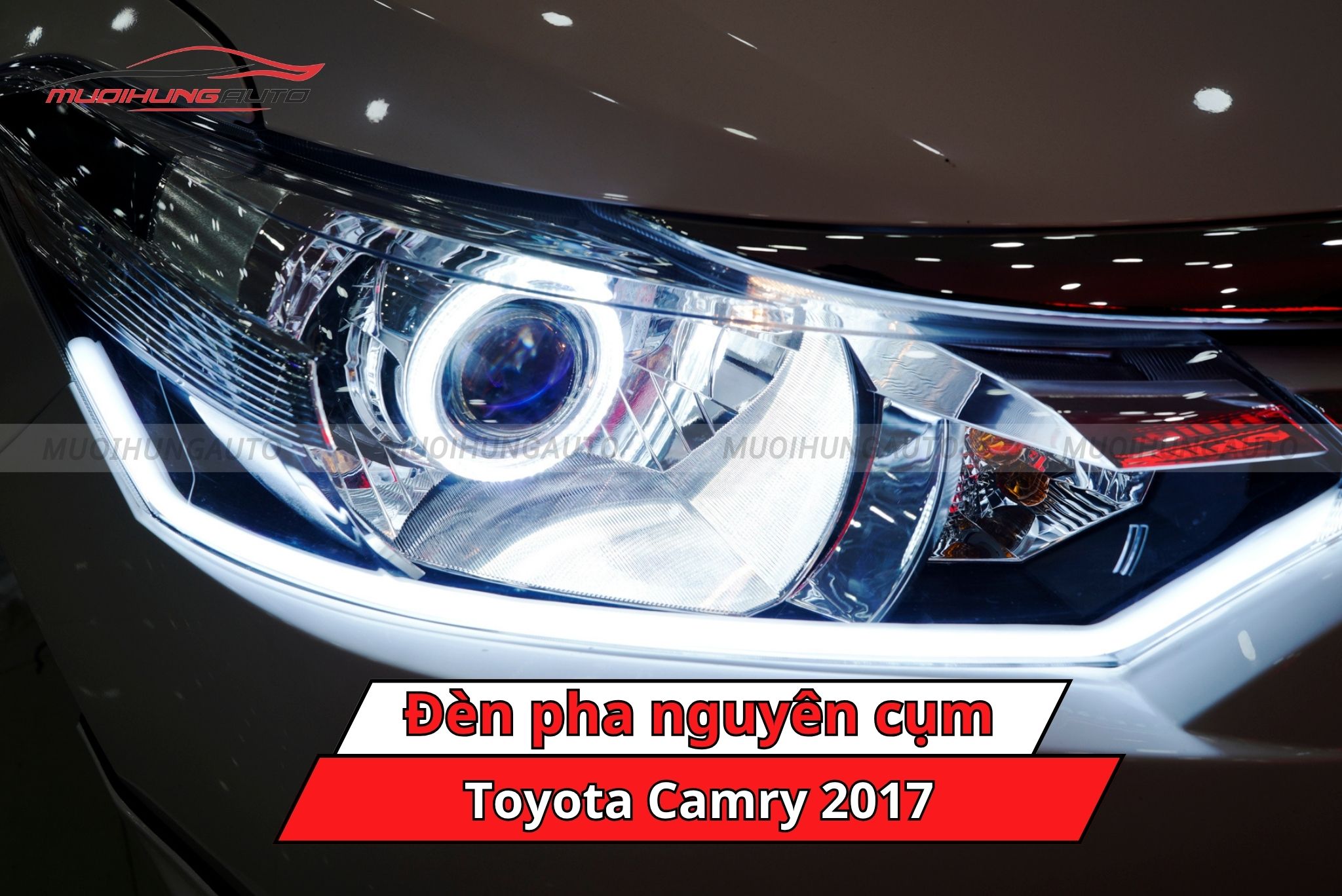 Đèn pha nguyên cụm cho xe Toyota Vios