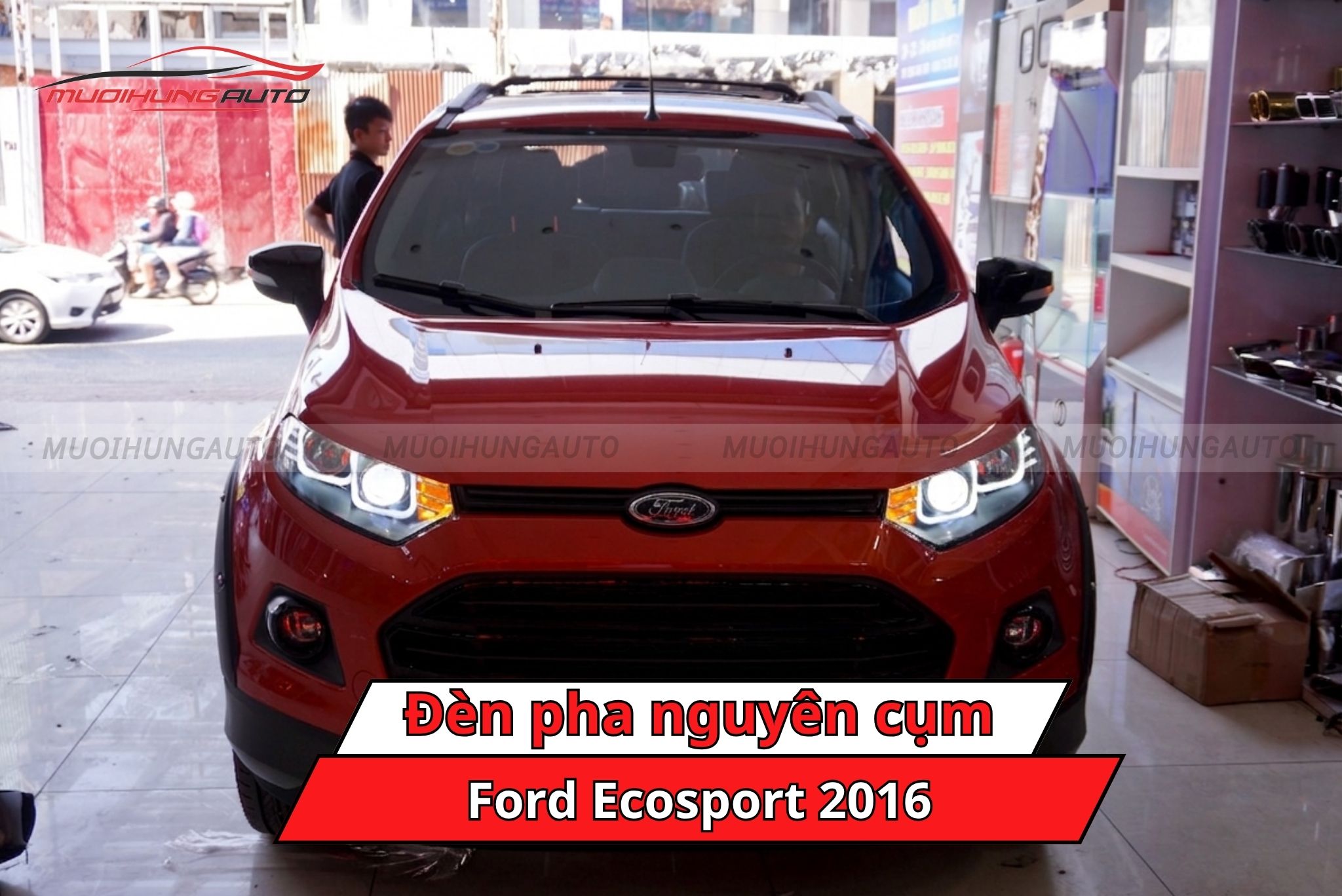 Đèn pha nguyên cụm Ford Ecosport 2016
