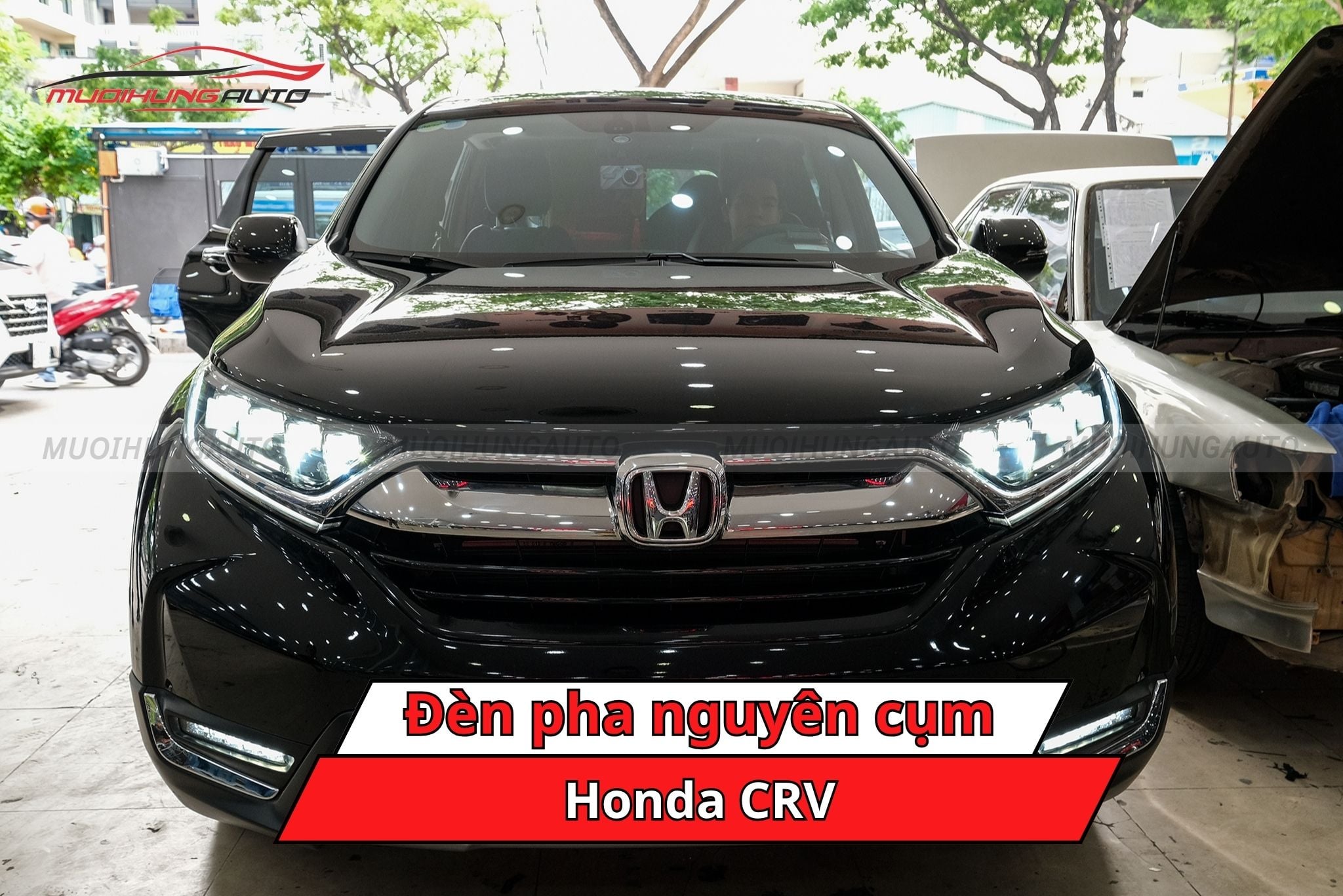 Đèn pha nguyên cụm Honda CRV
