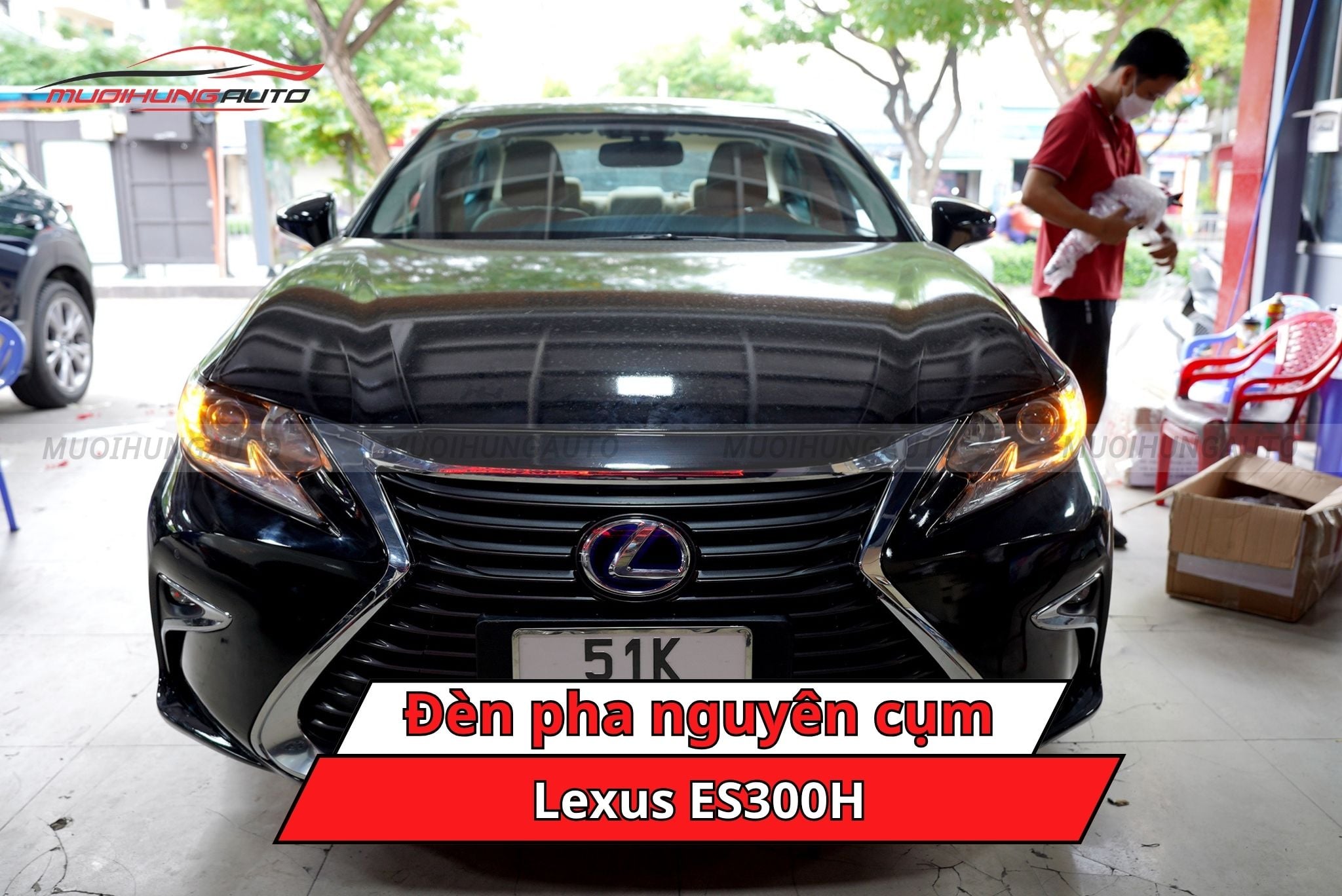 Đèn pha nguyên cụm Lexus ES300H