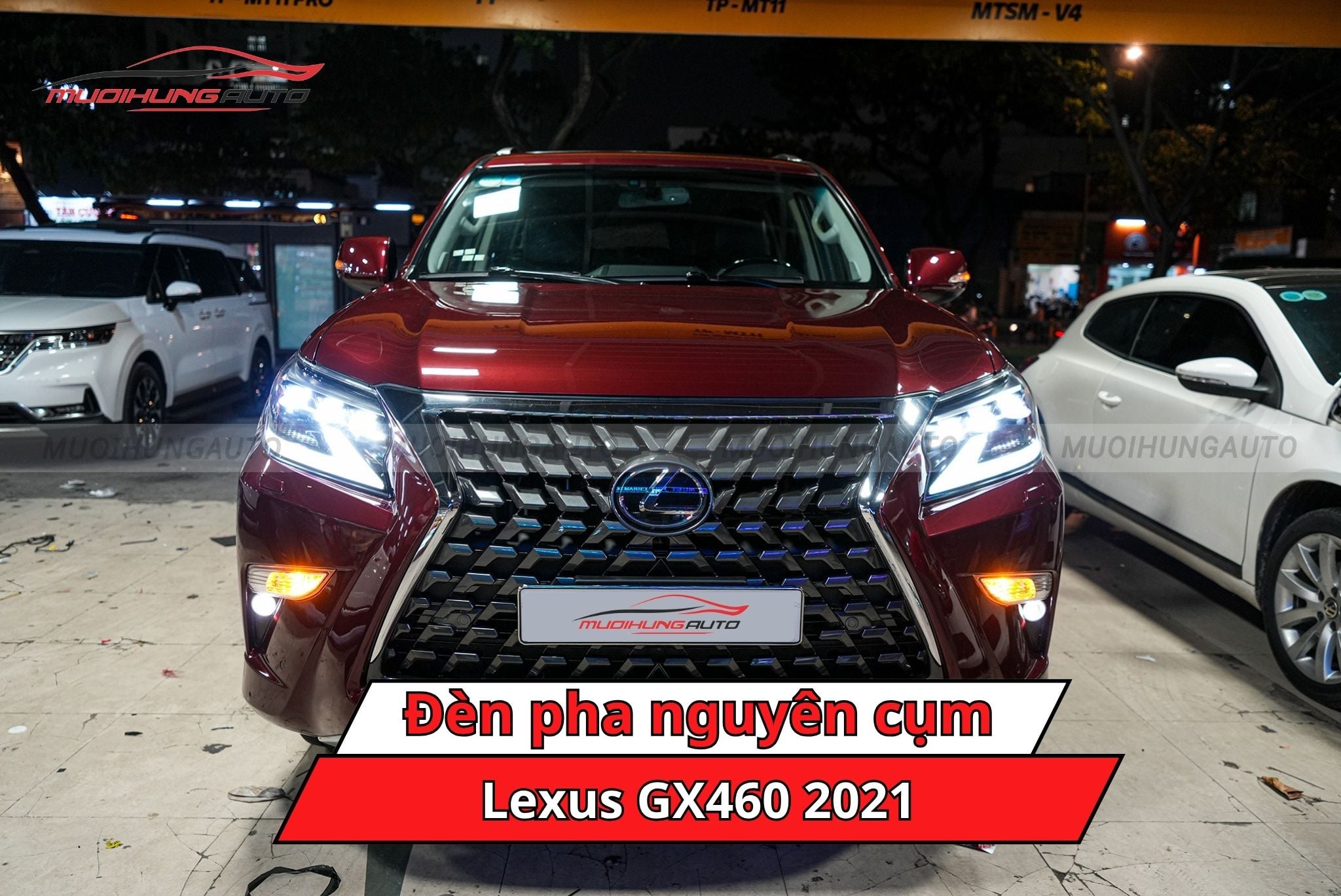 Đèn pha nguyên cụm Lexus GX460 2021