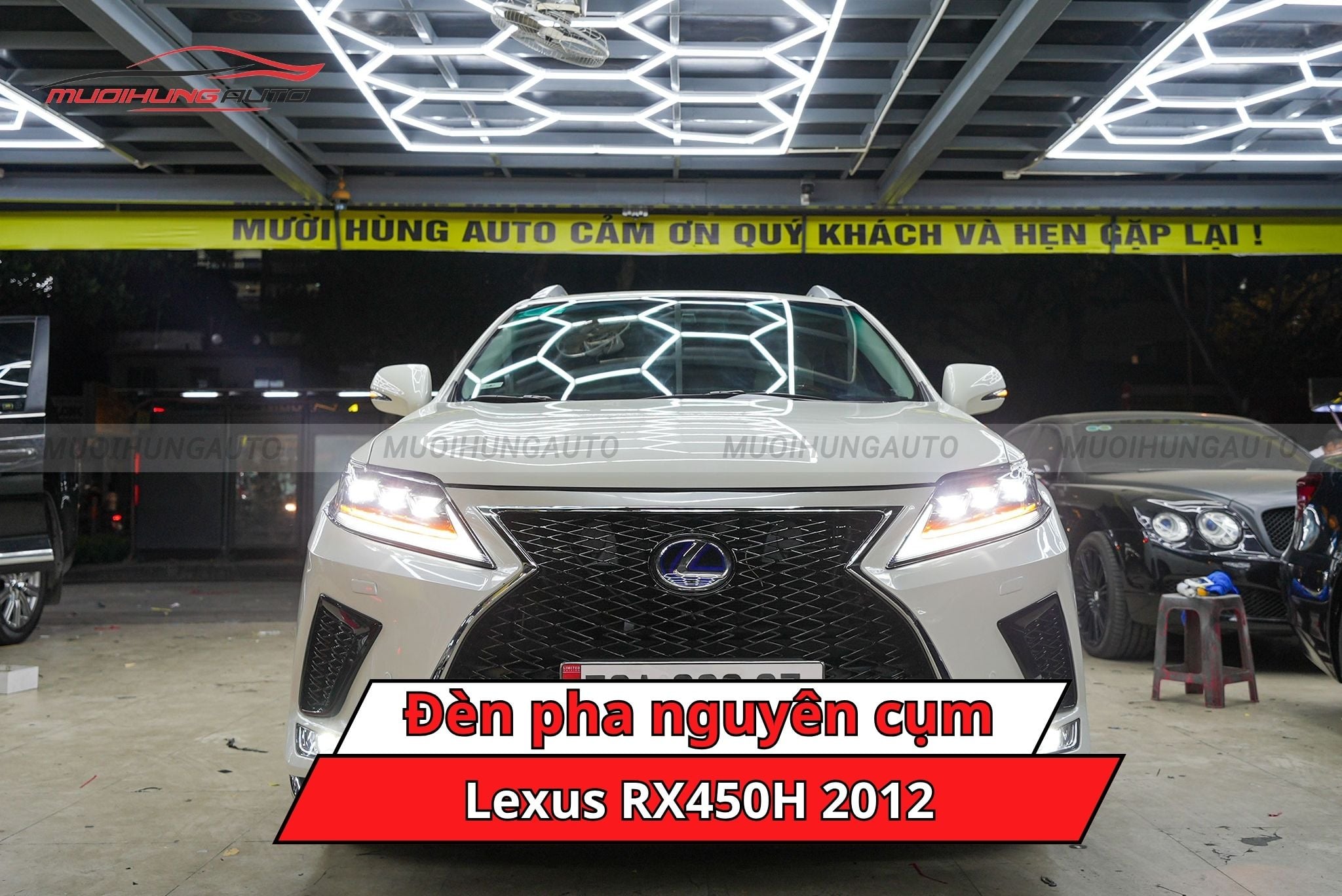 Đèn pha nguyên cụm Lexus RX450H 2012