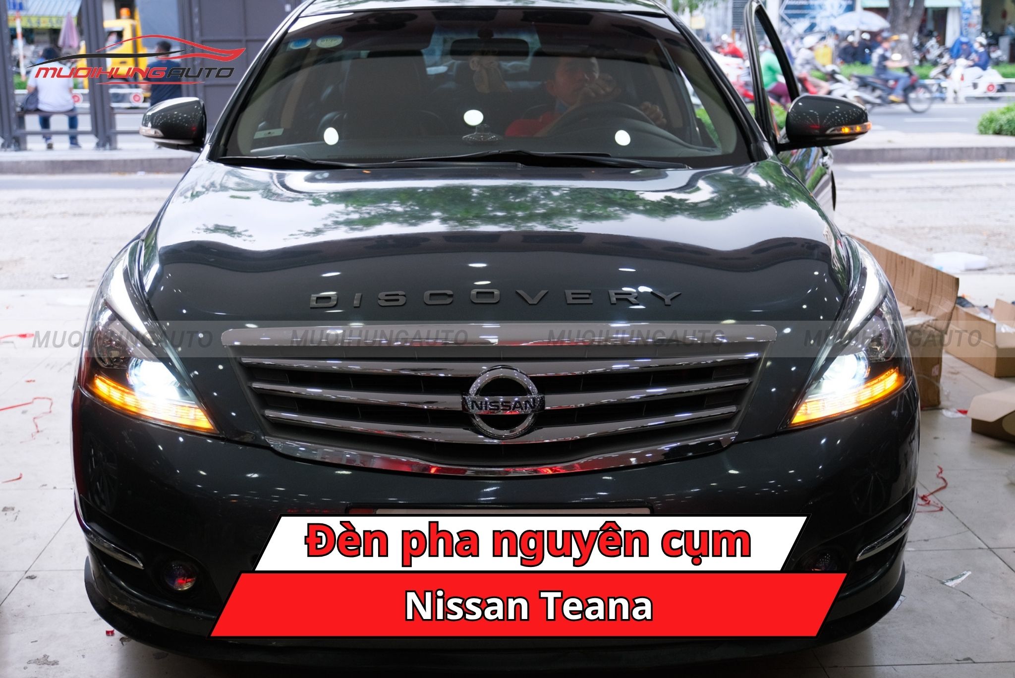 Đèn pha nguyên cụm Nissan Teana