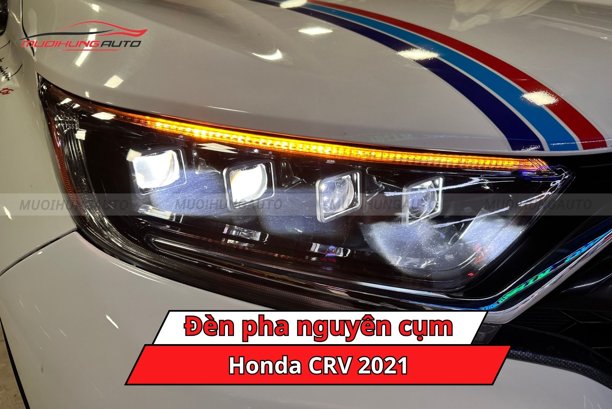 Đèn pha nguyên cụm ô tô Honda CRV 2021
