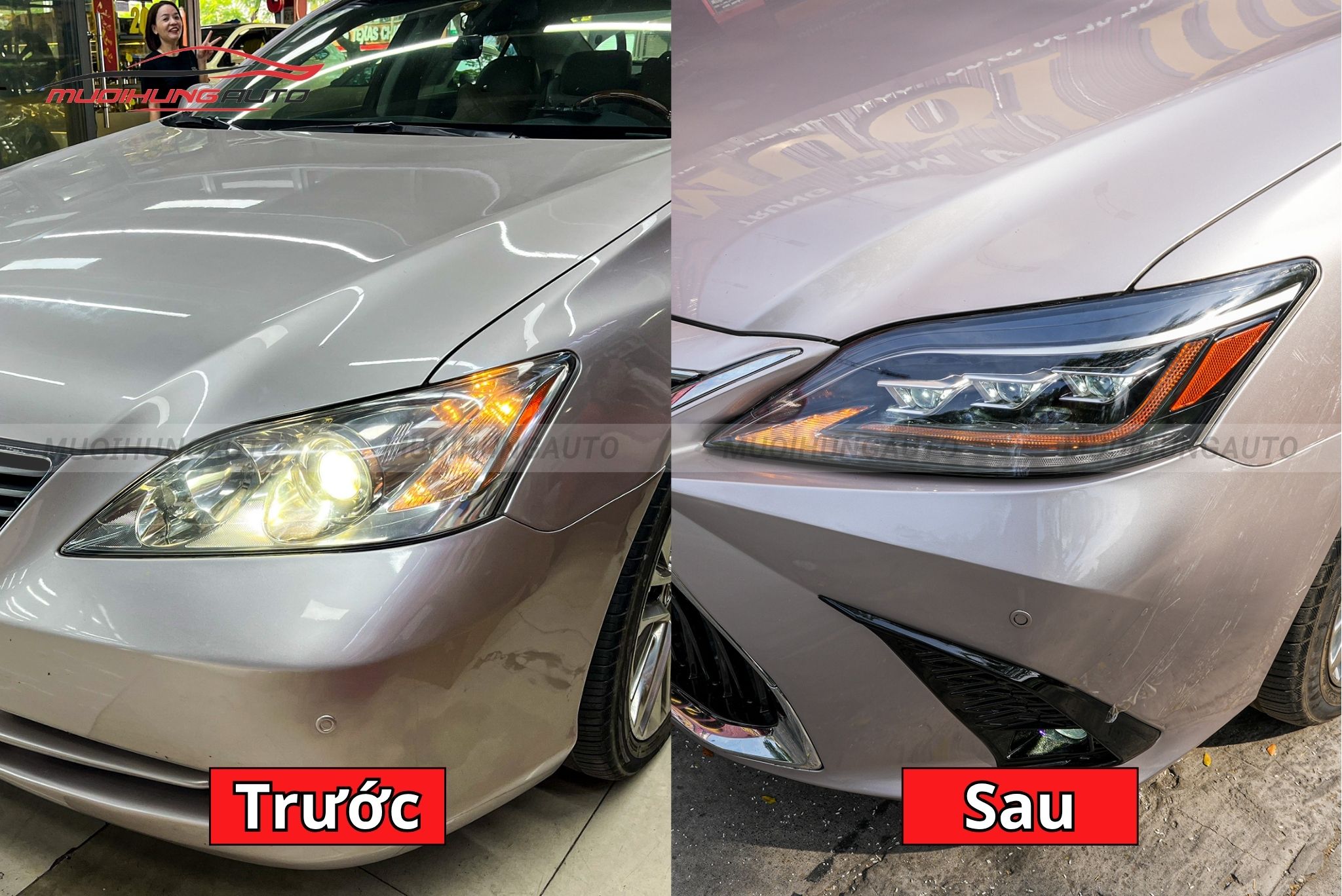 Đèn pha nguyên cụm ô tô Lexus ES350 2009
