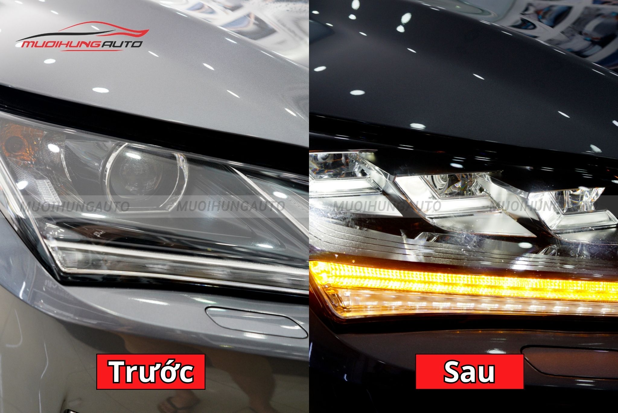 Đèn pha nguyên cụm ô tô Lexus RX350