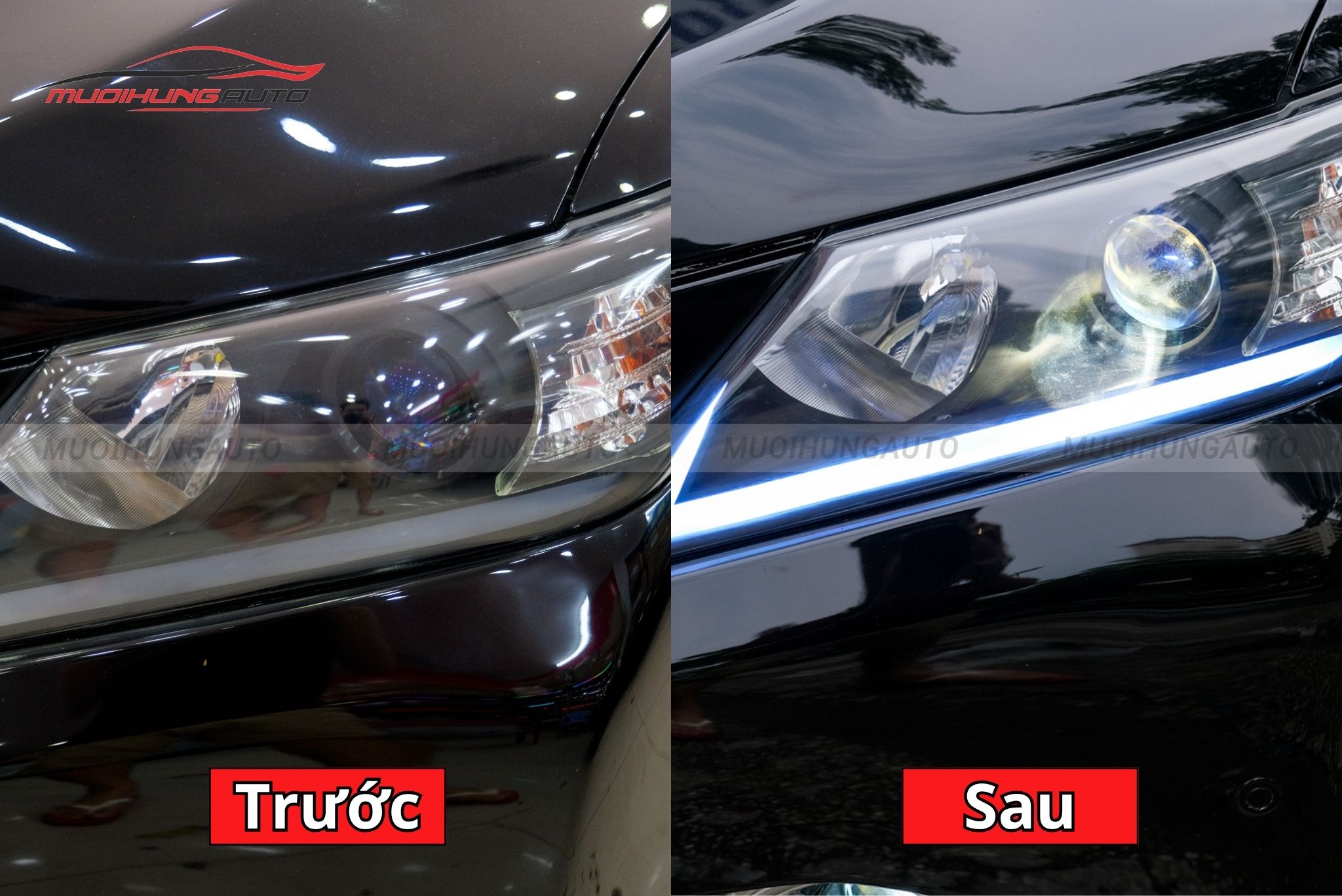 Đèn pha nguyên cụm ô tô Toyota Camry 2010