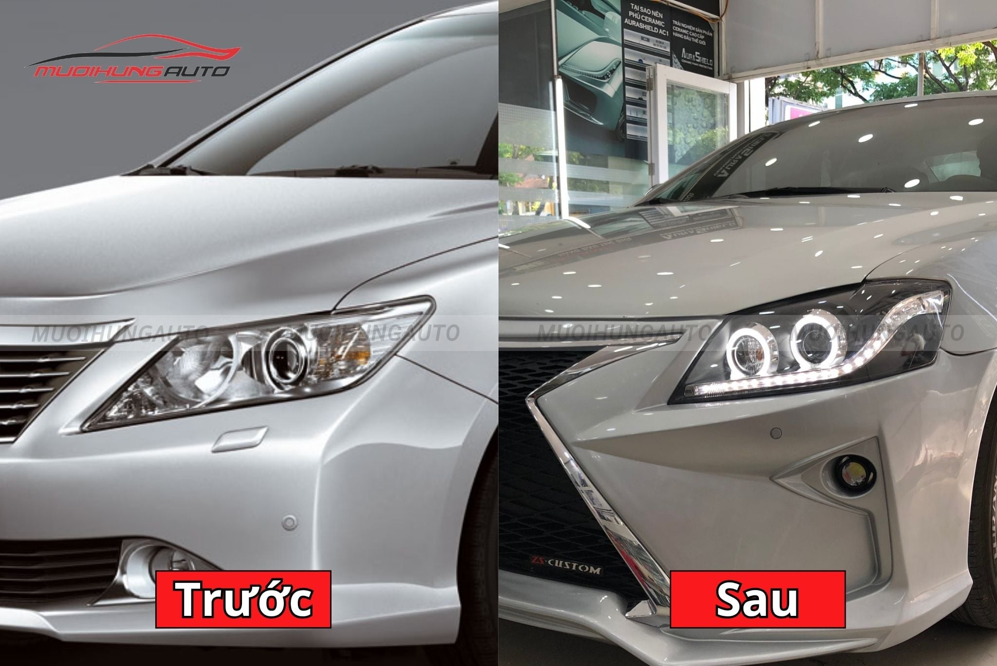 Đèn pha nguyên cụm ô tô Toyota Camry 2012