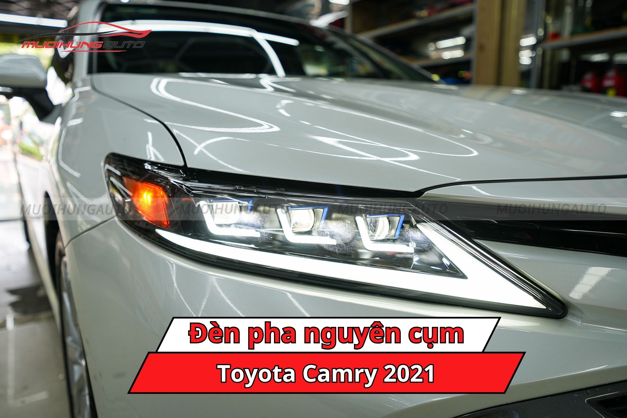 Đèn pha nguyên cụm ô tô Toyota Camry 2021