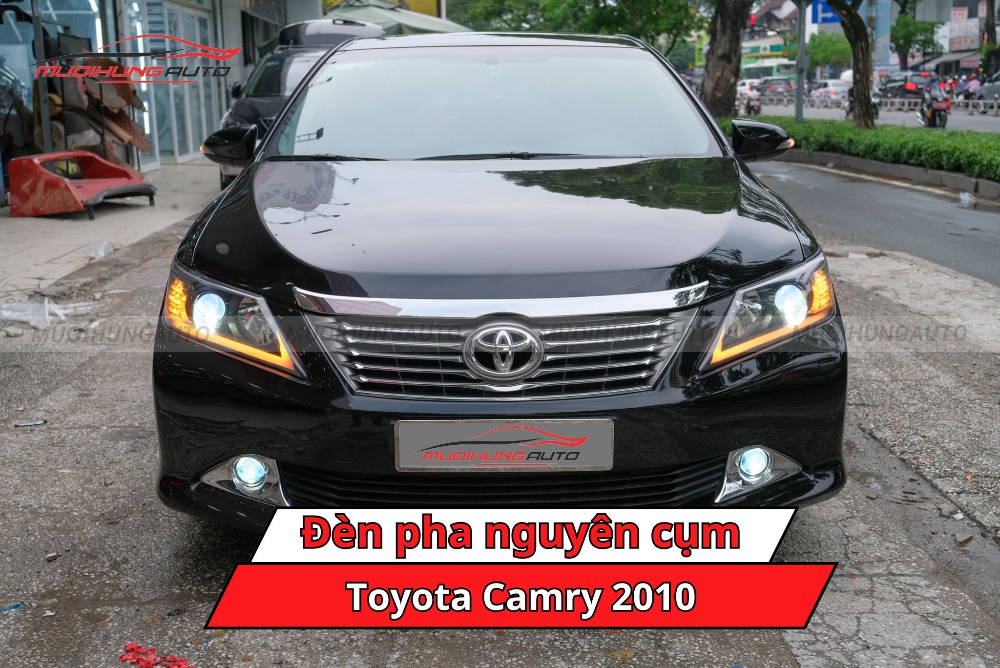 Đèn pha nguyên cụm Toyota Camry 2010