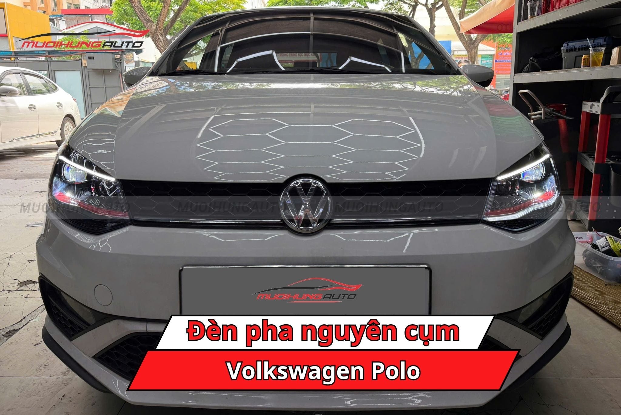 Đèn pha nguyên cụm Volkswagen Polo