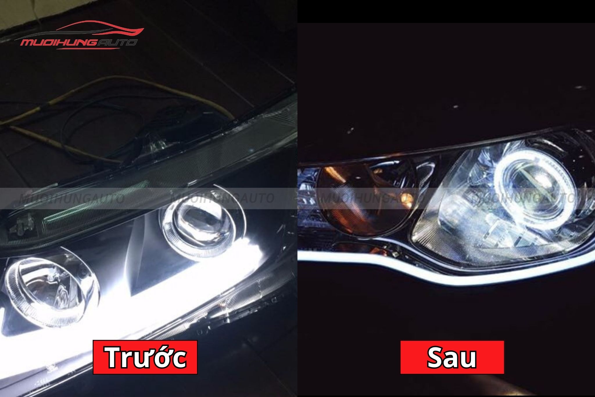 Đèn pha nguyên cụm xe Honda Civic 2012