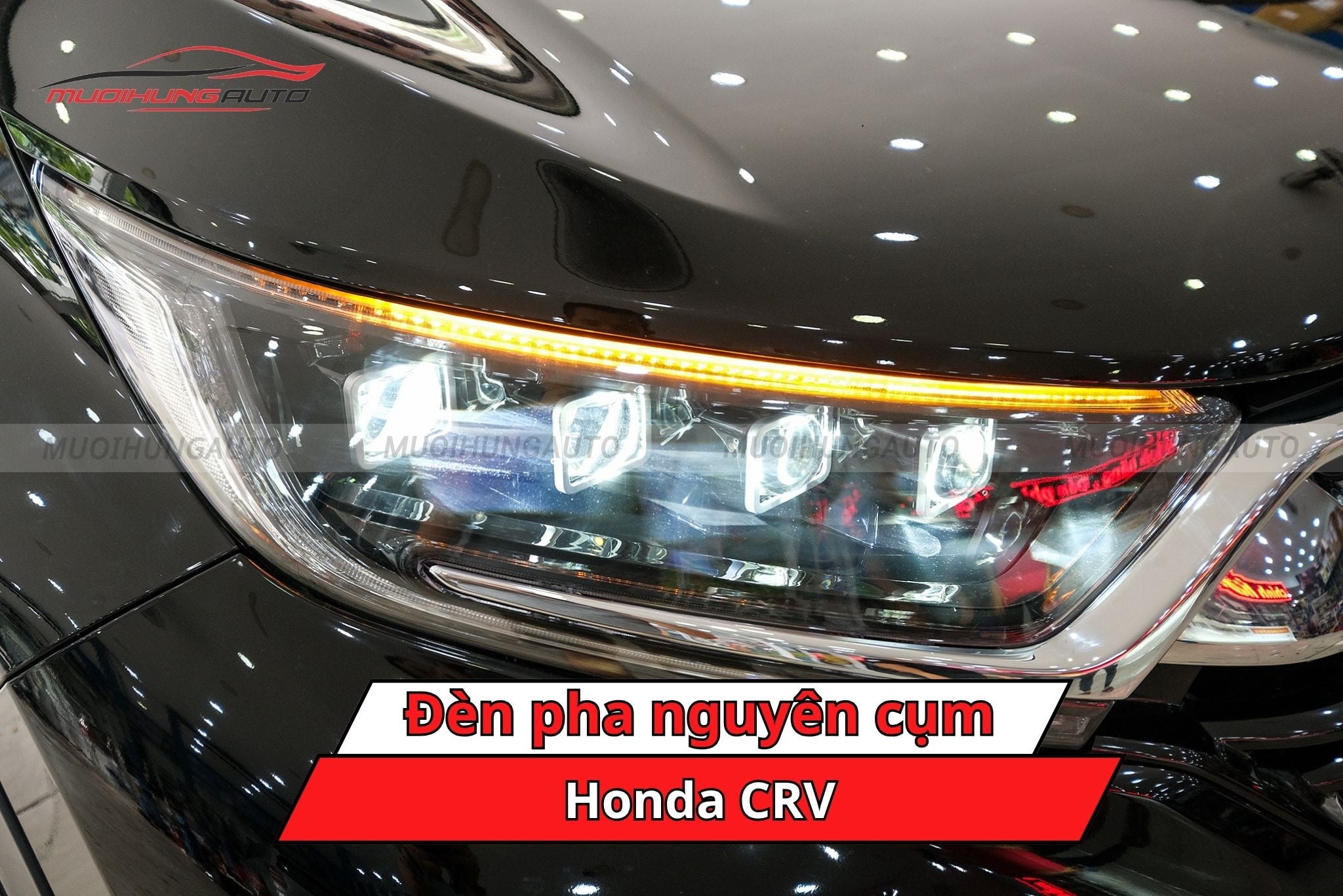 Đèn pha nguyên cụm xe Honda CRV