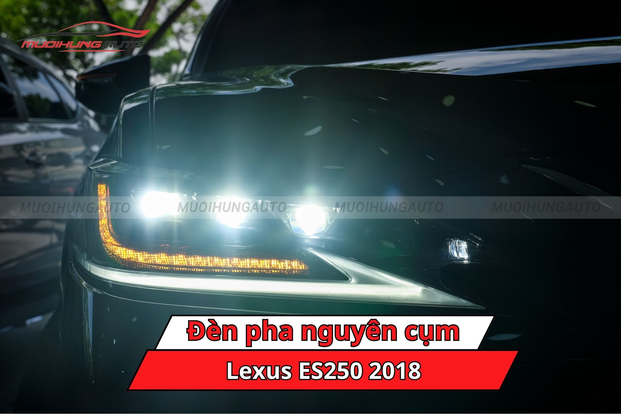 Đèn pha nguyên cụm xe Lexus ES250 2018