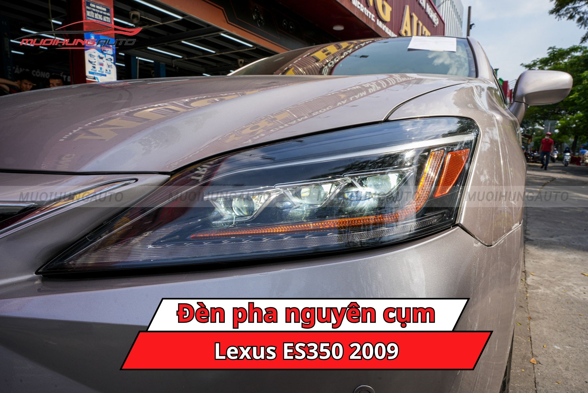 Đèn pha nguyên cụm xe Lexus ES350 2009