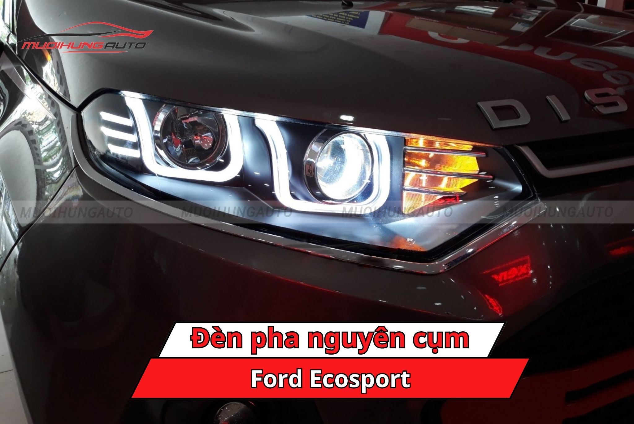 Đèn pha nguyên cụm xe ô tô Ford Ecosport