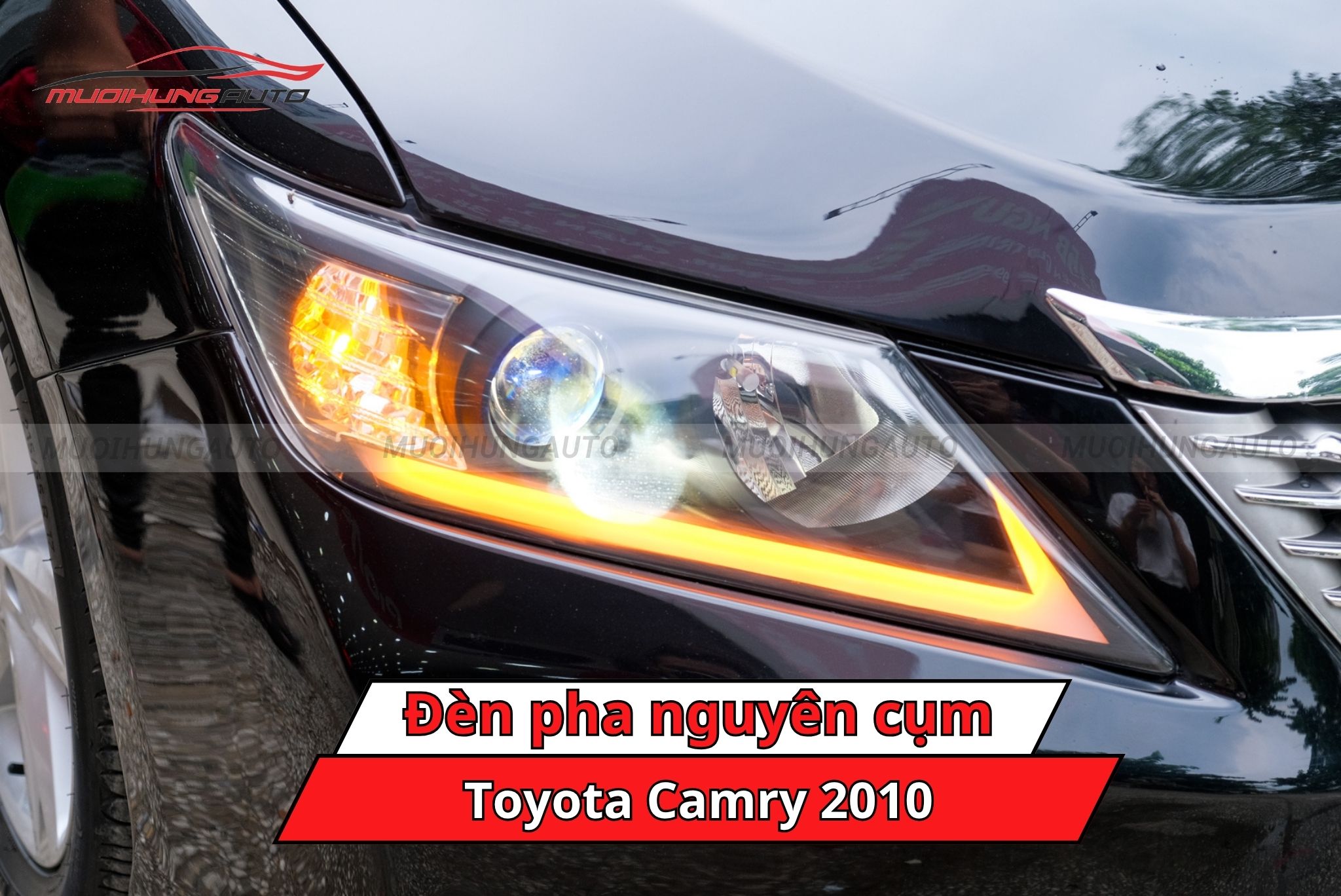 Đèn pha nguyên cụm xe Toyota Camry 2010
