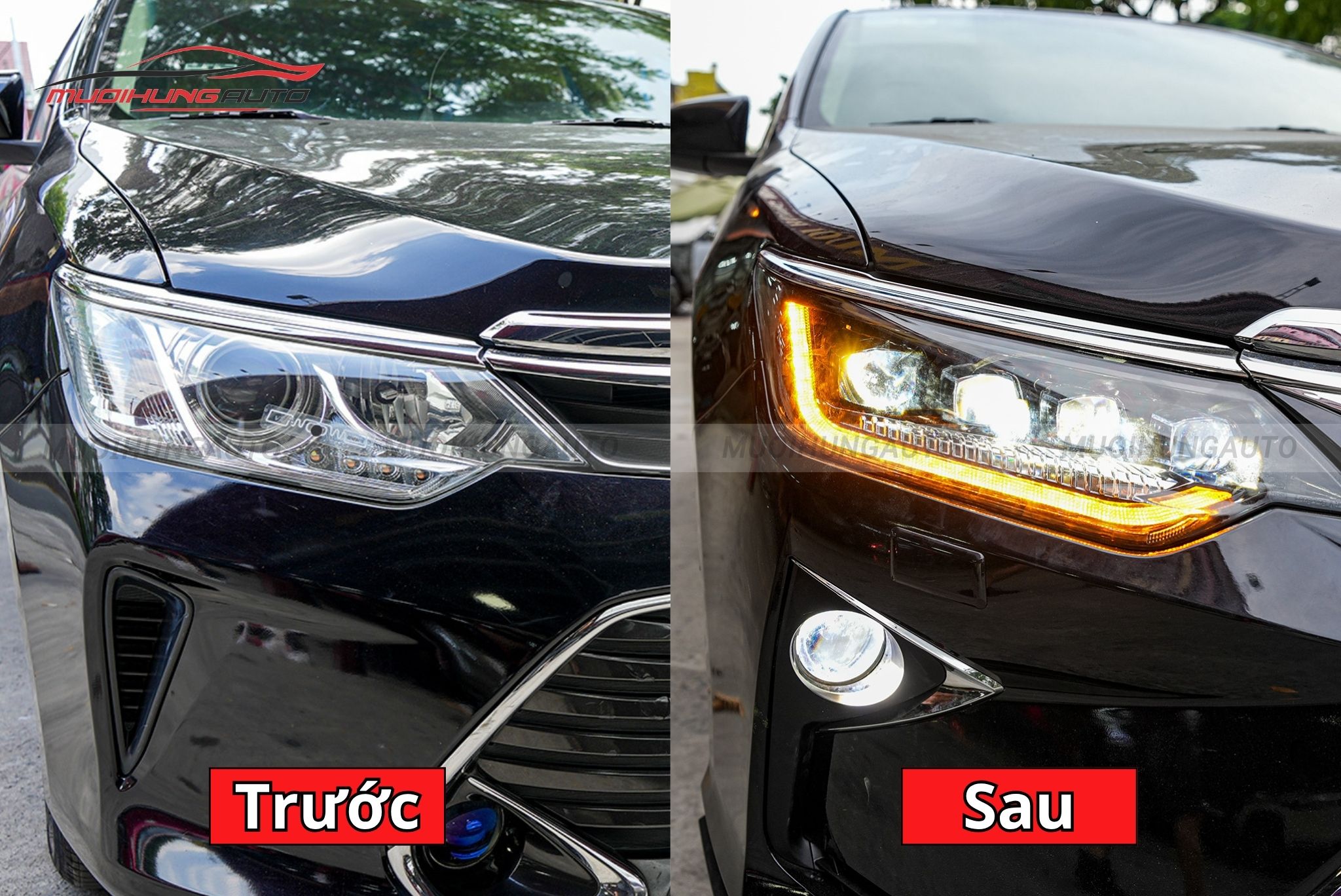 Đèn pha nguyên cụm xe Toyota Camry 2017