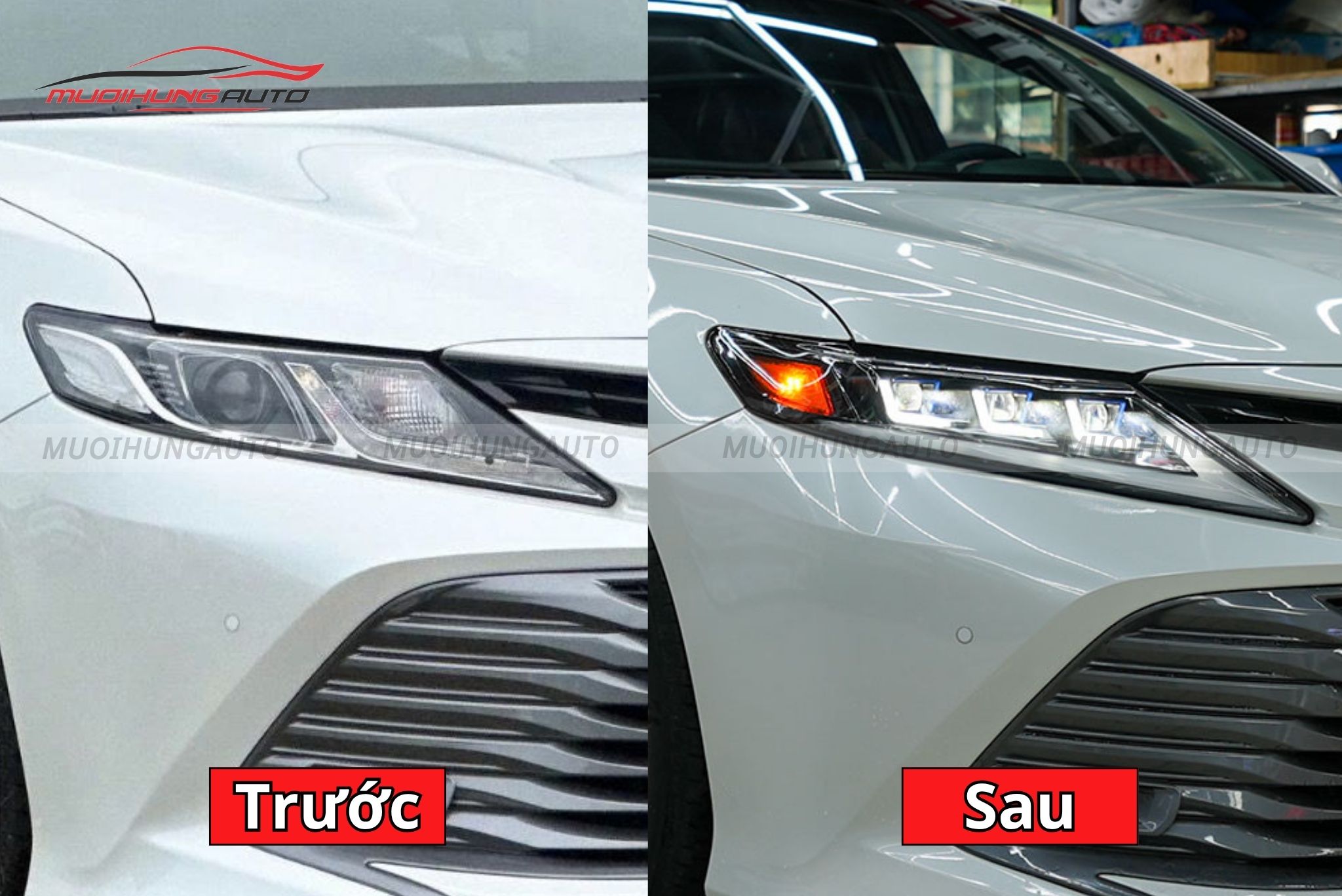 Đèn pha nguyên cụm xe Toyota Camry 2021