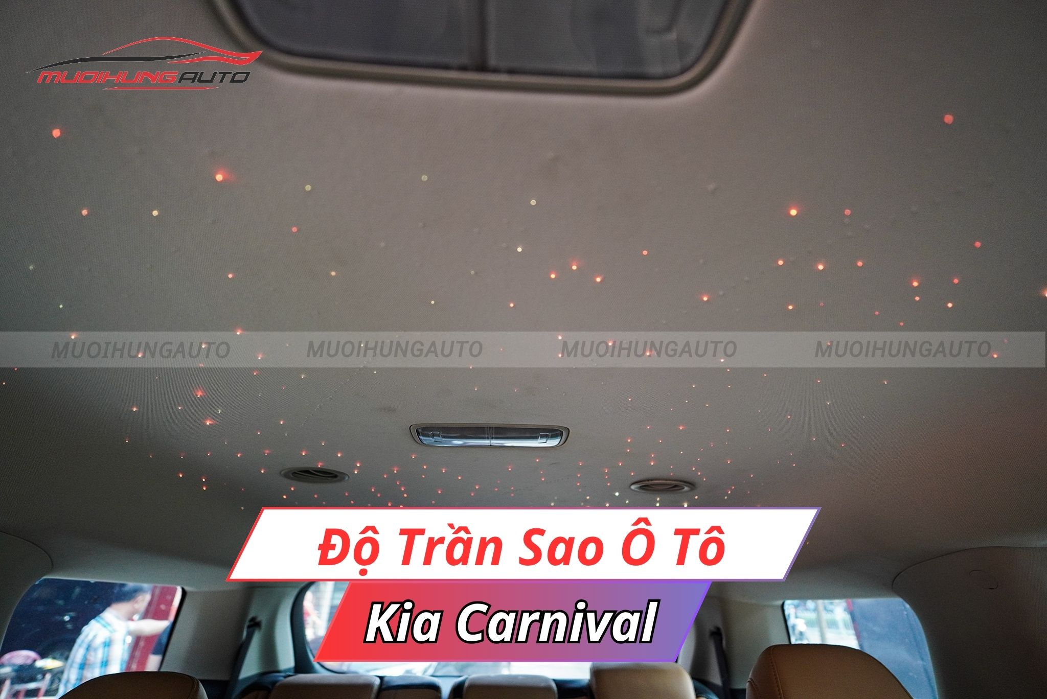 Đèn sao trần cho xe Kia Carnival