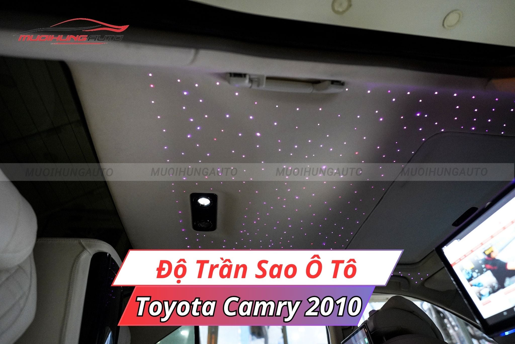 Đèn sao trần cho xe Toyota Camry 2010