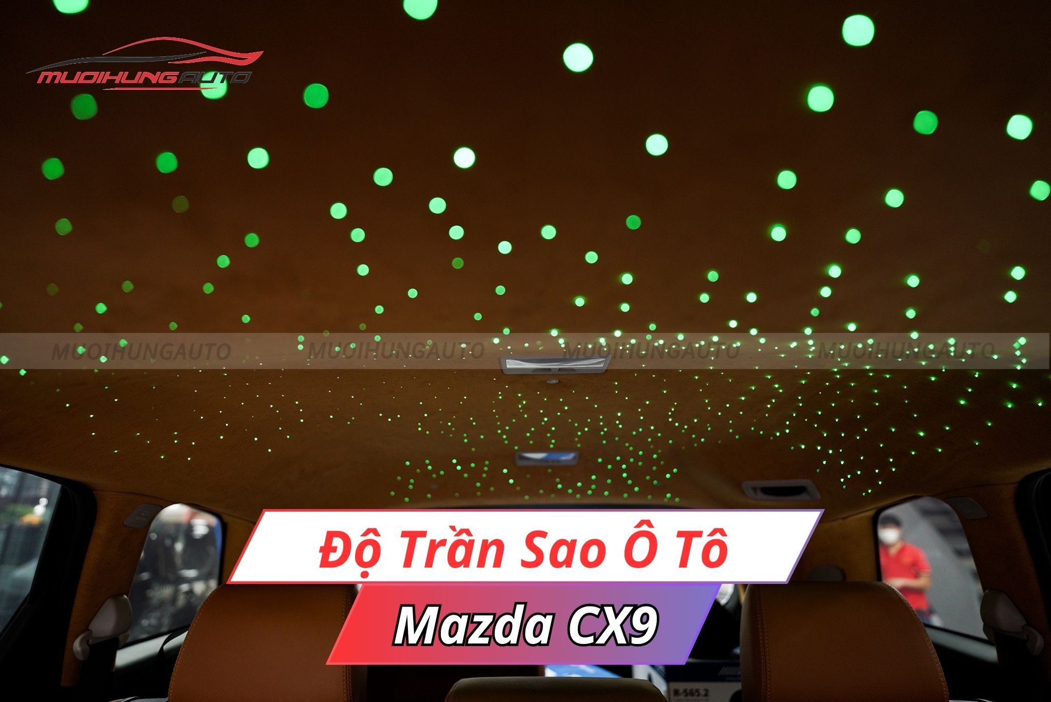 Đèn trần sao Mazda CX9