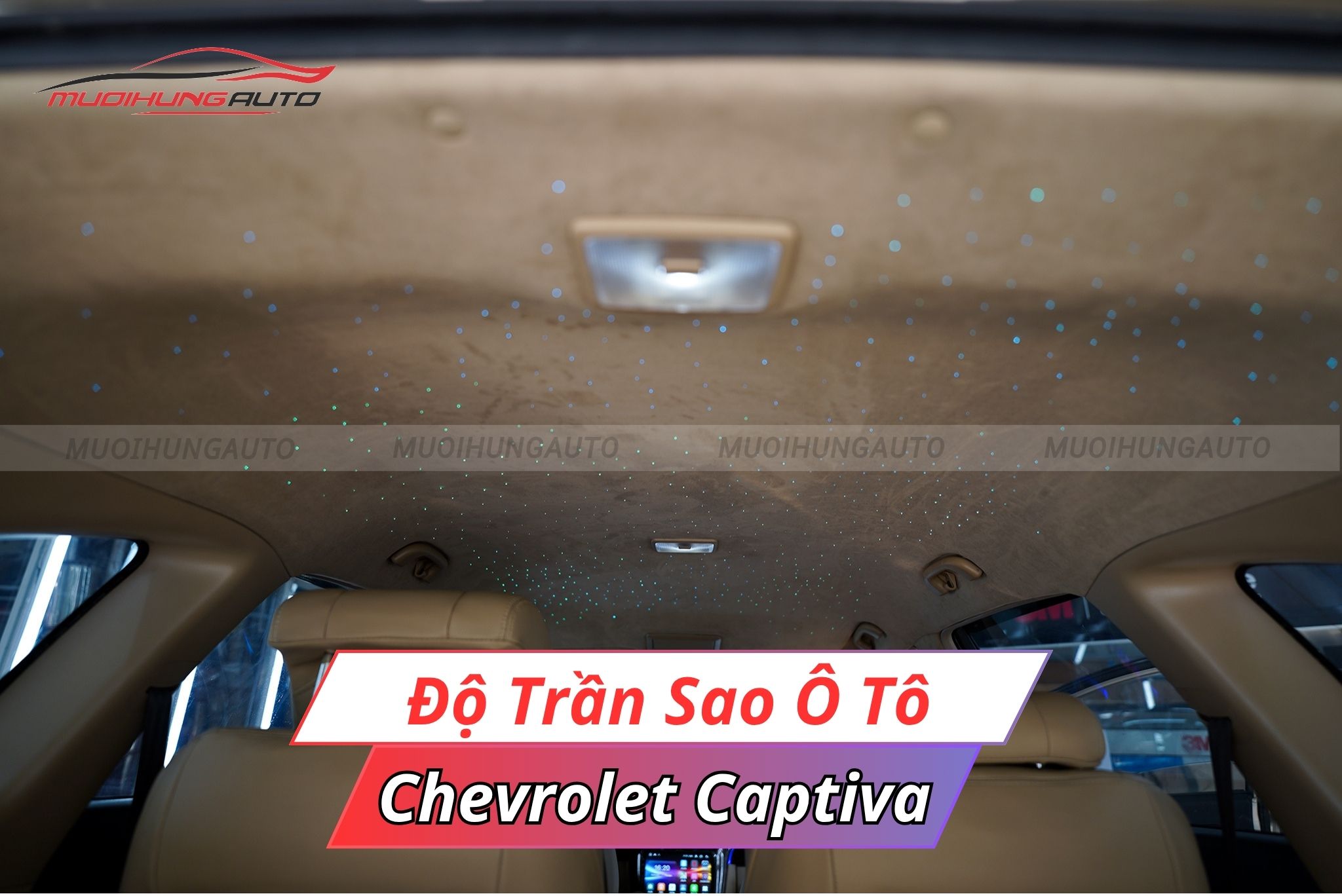 Đèn trần sao ô tô Chevrolet Captiva