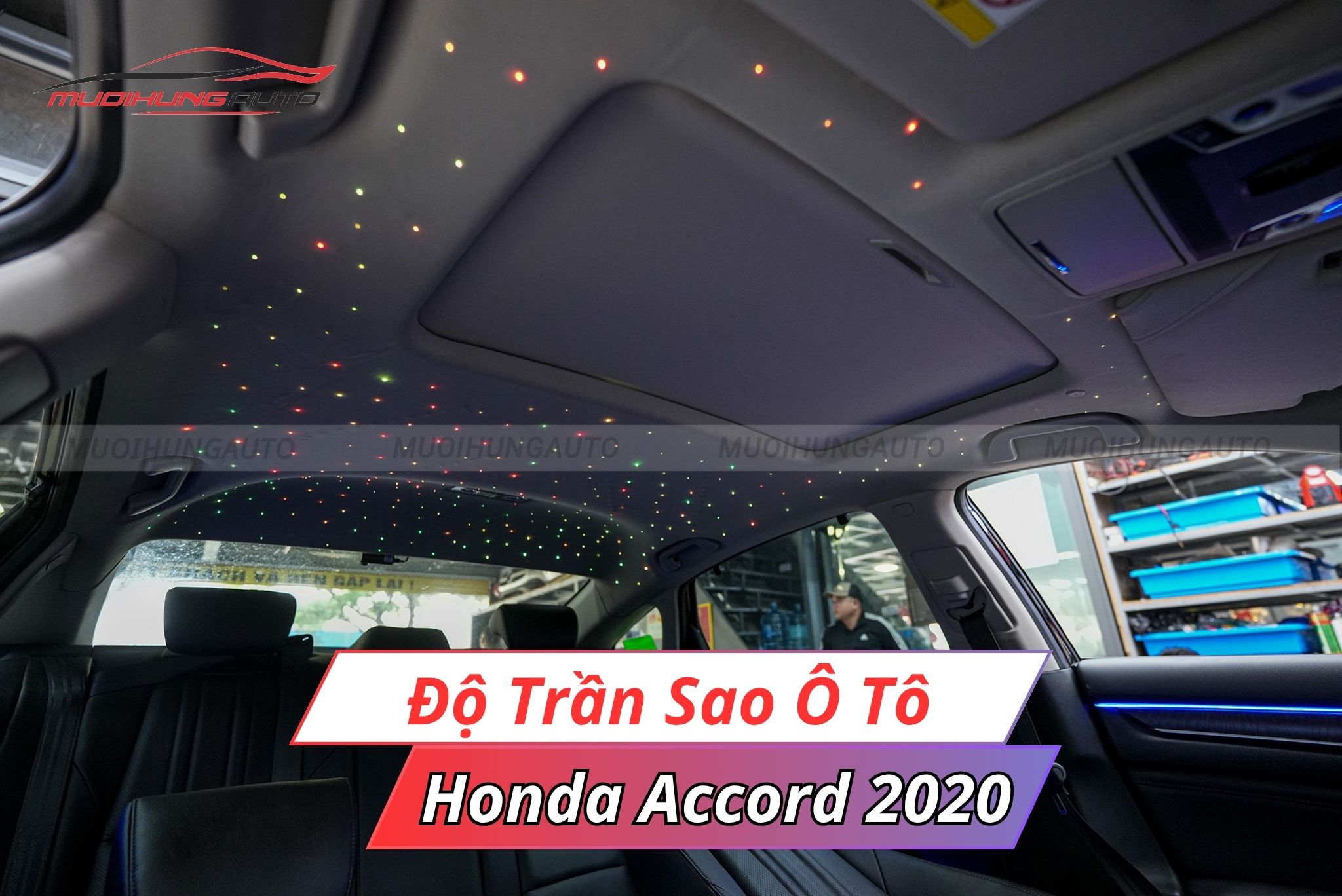 Đèn trần sao ô tô Honda Accord 2020