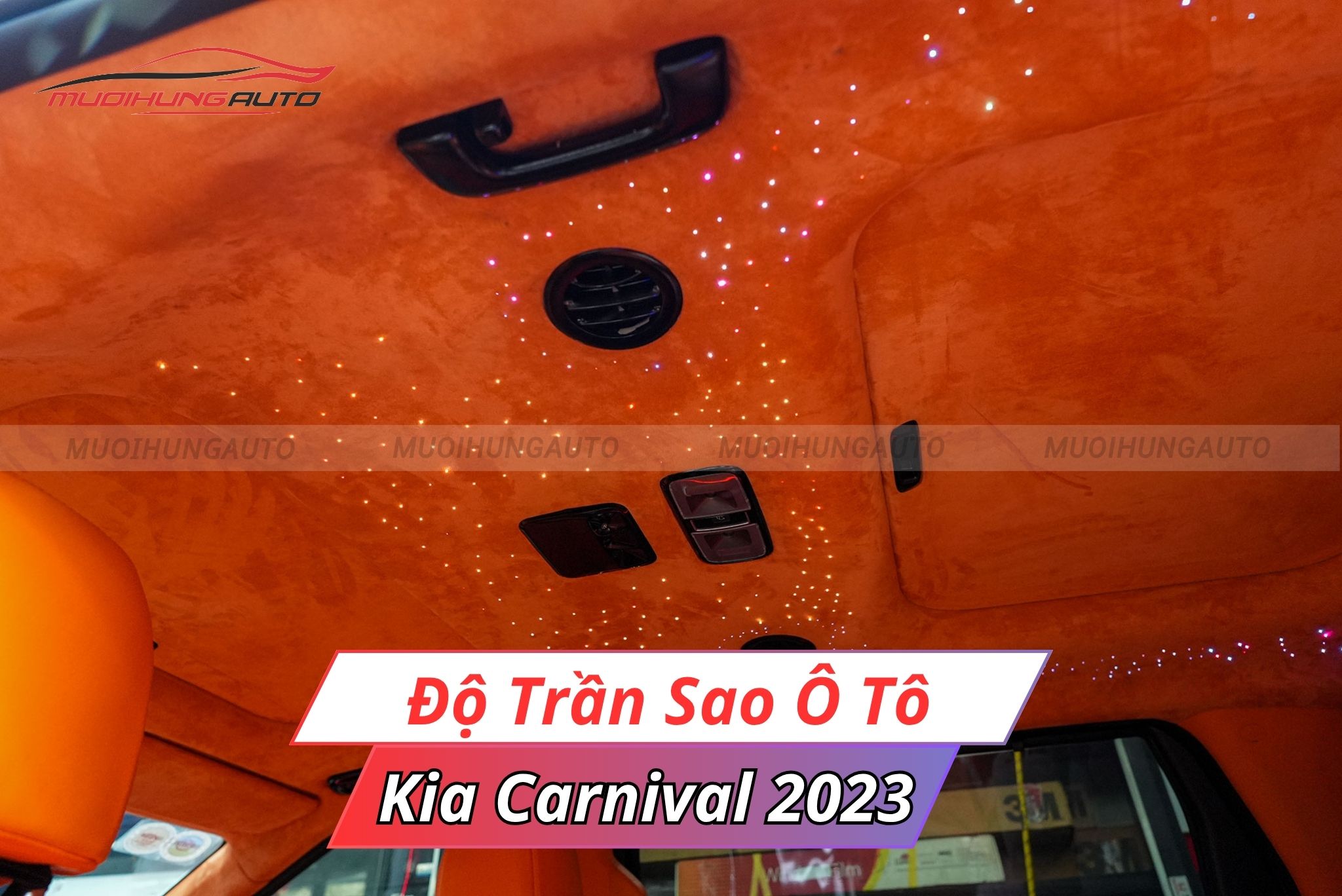Đèn trần sao ô tô Kia Carnival 2023
