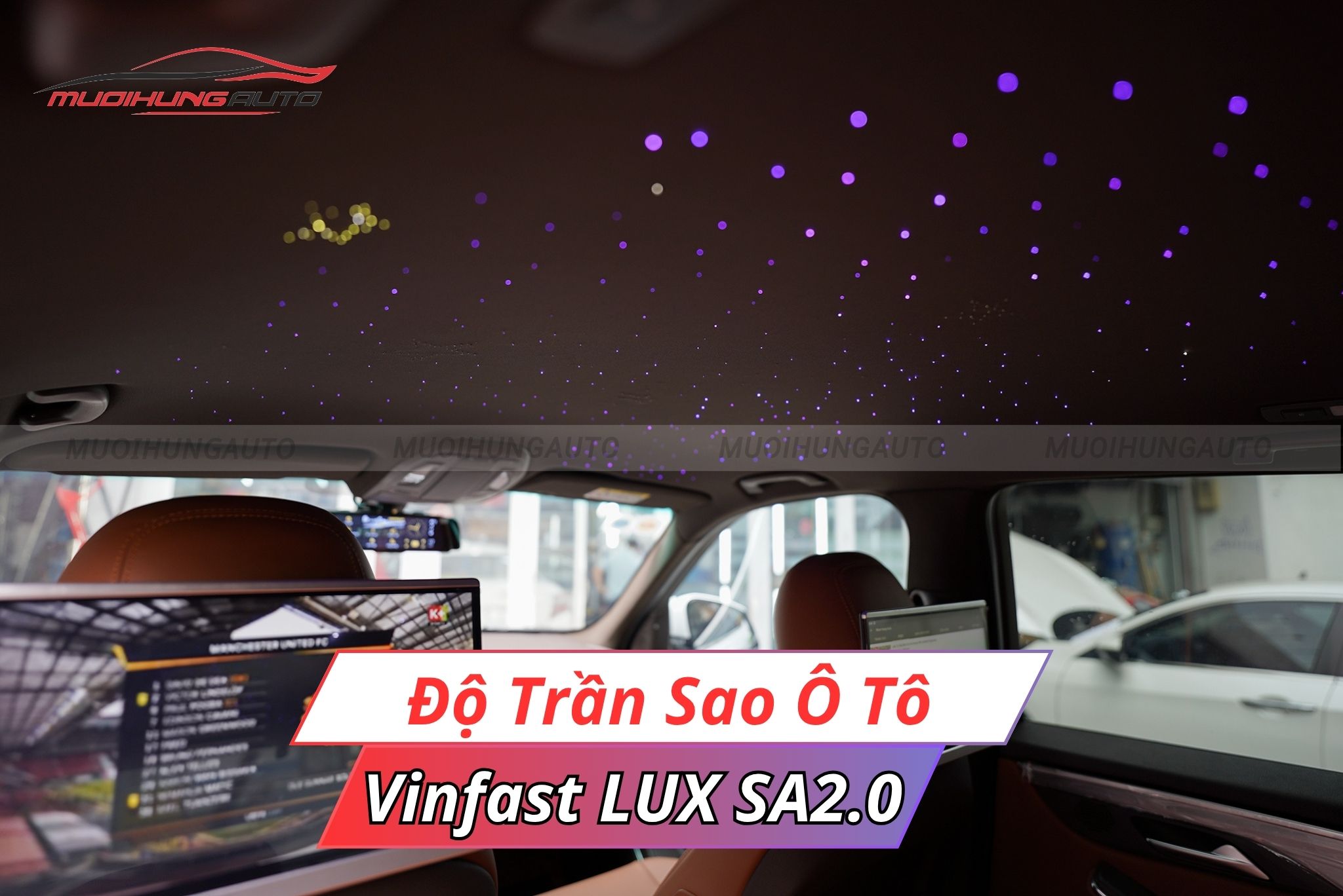 Đèn trần sao ô tô Vinfast Lux SA2.0