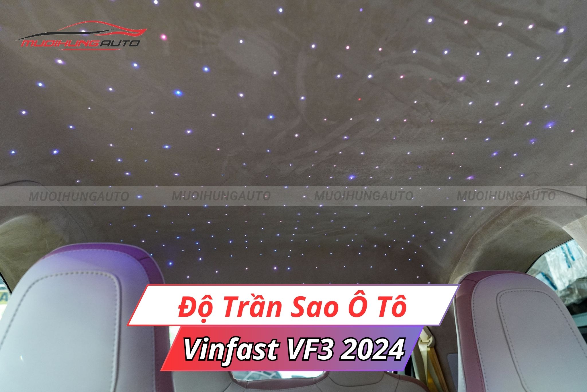 Đèn trần sao Vinfast VF3 2024