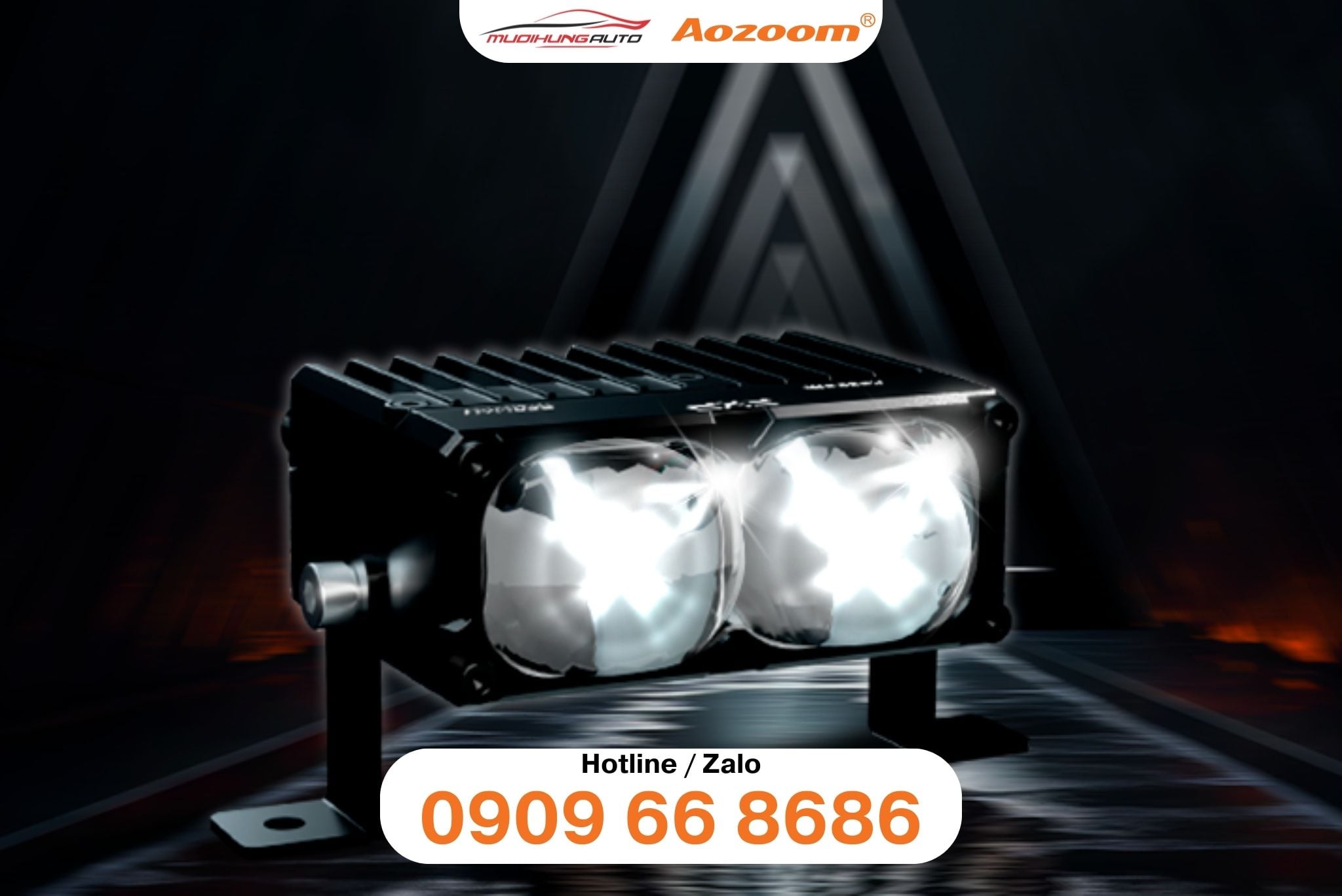 Đèn trợ sáng Aozoom EXTRA 2 LED EXTRA LIGHTS