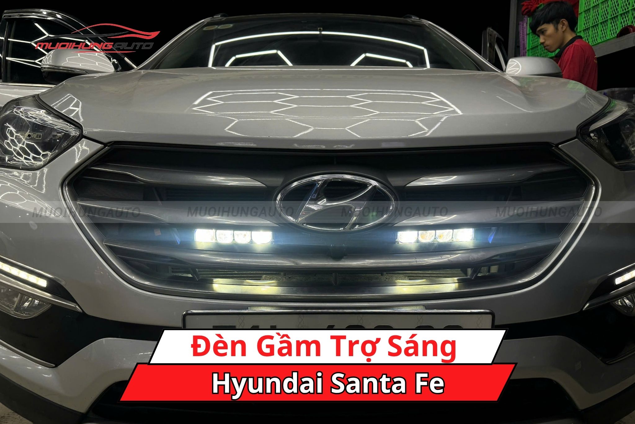 Đèn trợ sáng cho xe Hyundai Santa Fe