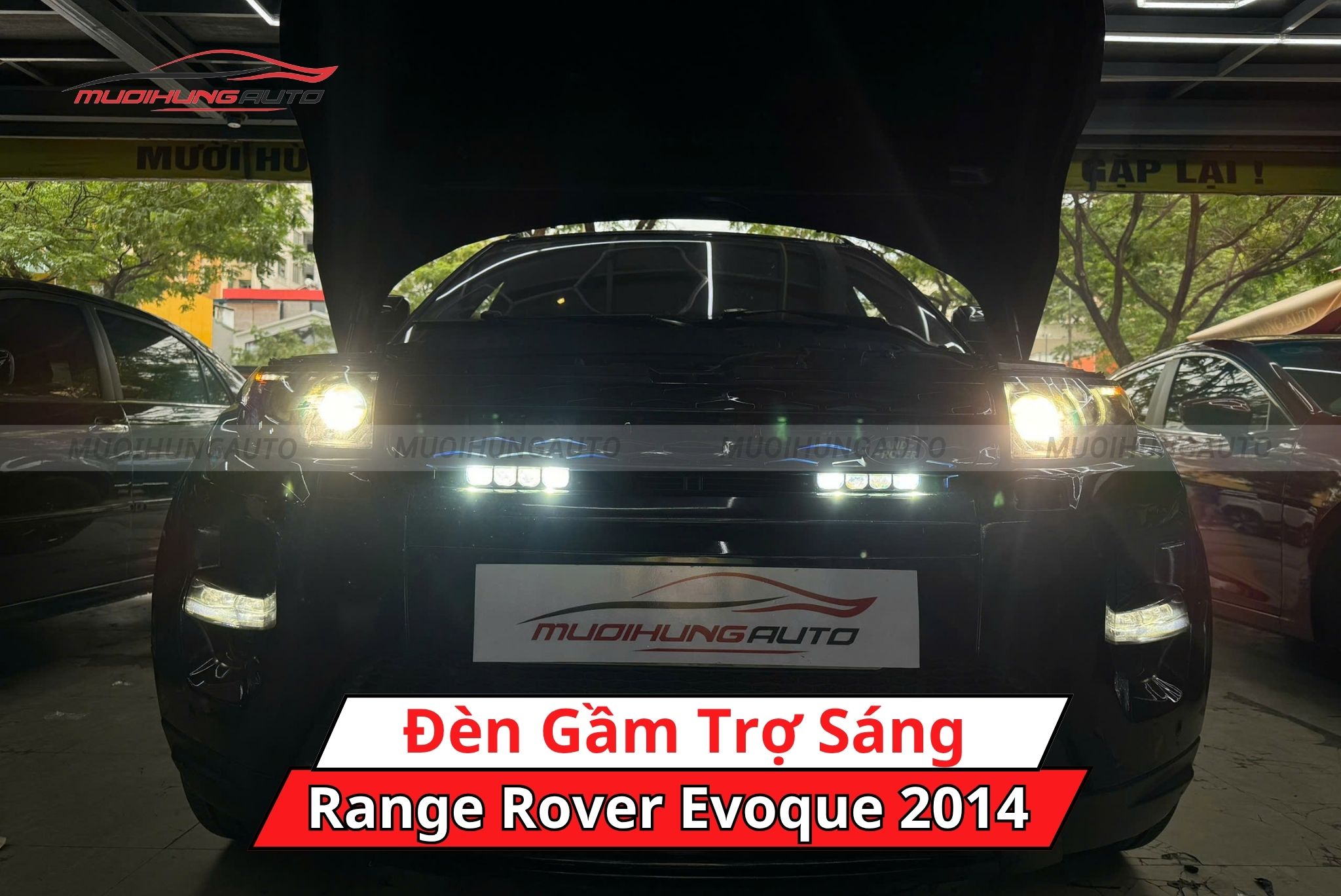 Đèn trợ sáng cho xe Range Rover Evoque 2014